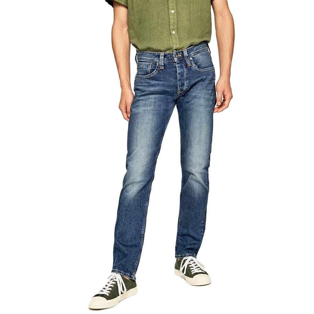 Pepe Jeans Cash Jeans - Women's High Waist Skinny Jeans Size 28 | Stretch Denim Pants for Everyday Wear | Perfect for Work, Casual Outings & Date Nights
