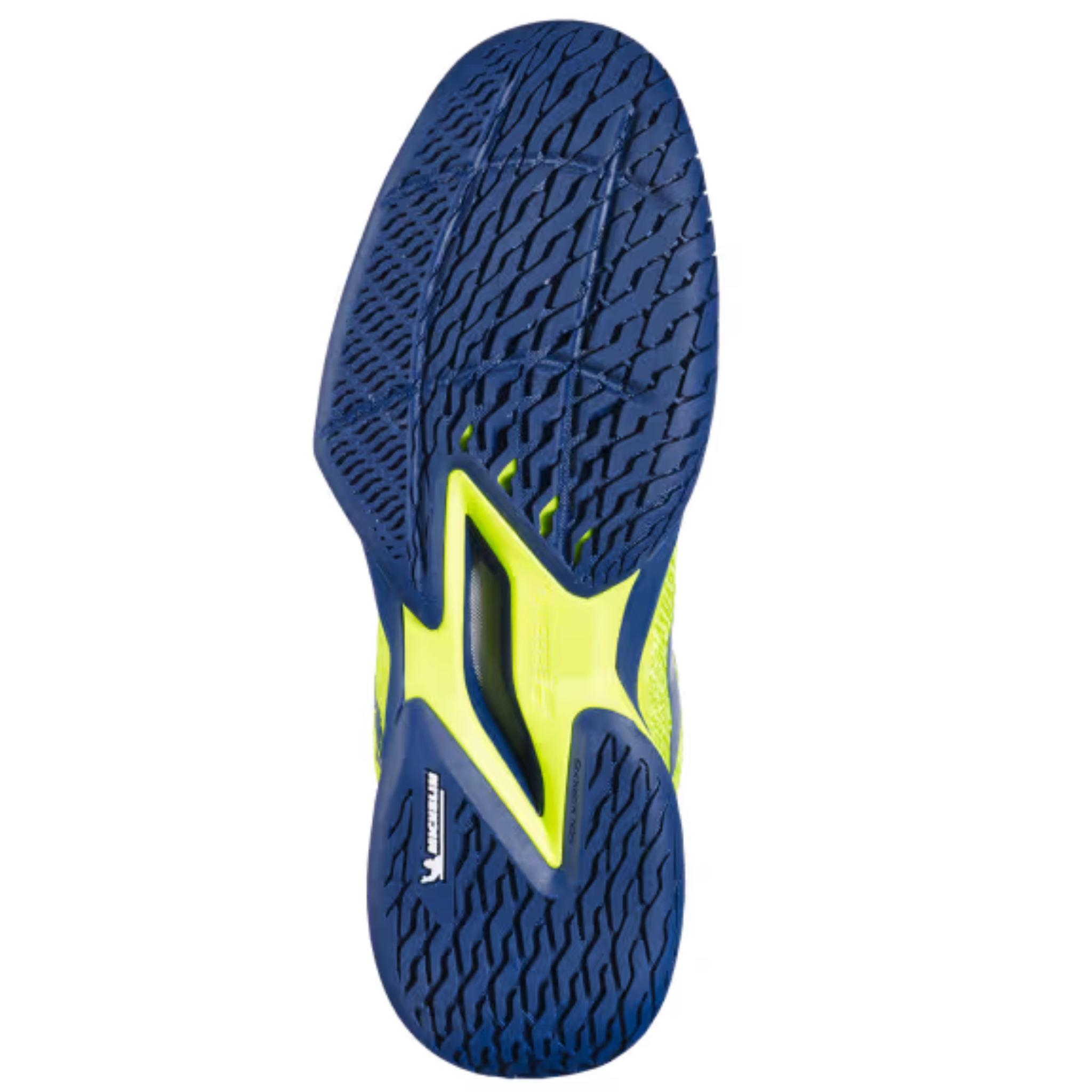 Babolat Jet Mach Men's Pickleball Shoes - Lightweight & Breathable Tennis Shoes for Men in Yellow/Blue | Perfect for Indoor & Outdoor Court Sports