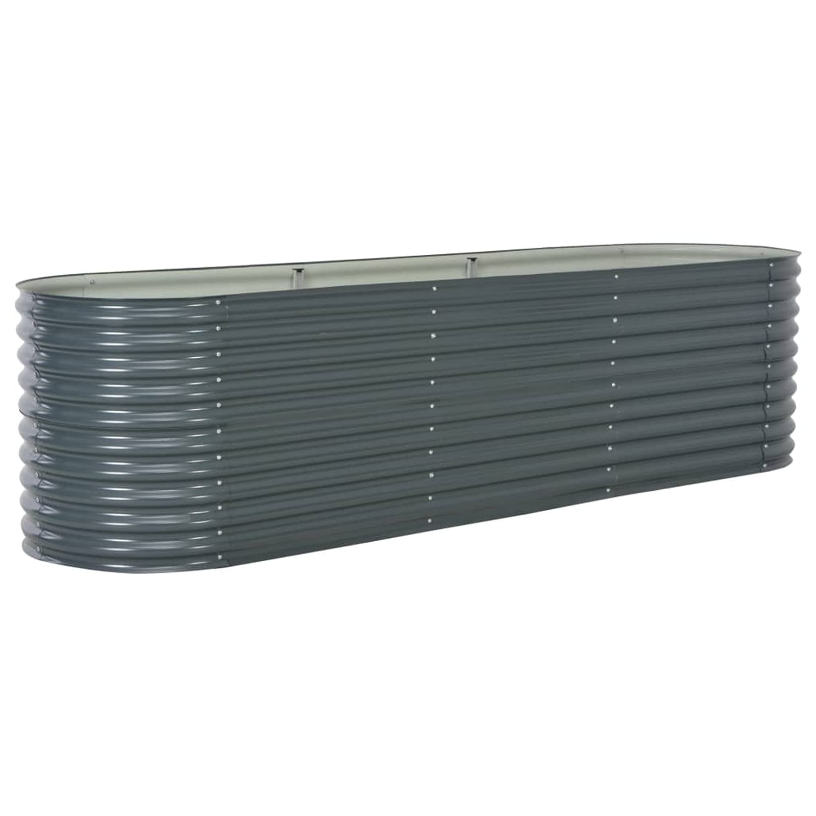 Galvanized Steel Raised Garden Bed Planter - 125.9