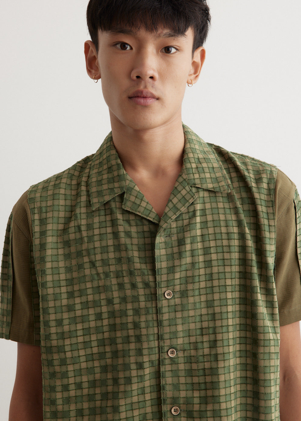 Aprol Check Panel Shirt - Stylish Plaid Button Down Shirt for Men | Casual & Office Wear | Perfect for Work, Date Night & Everyday Outfits