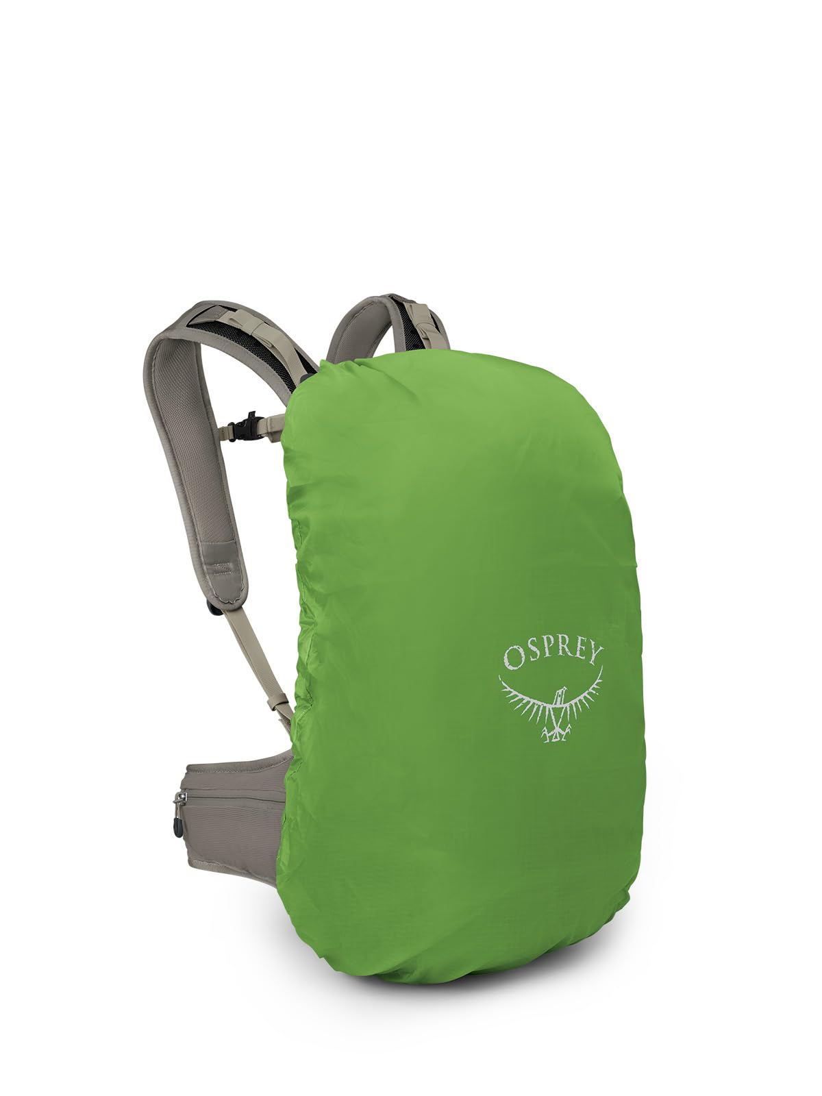 Osprey Escapist 25L Bike Backpack for Men & Women - Lightweight Hiking Daypack with Hydration Compatible - Perfect for Cycling, Commuting & Outdoor Adventures (Tan Concrete, Small/Medium)