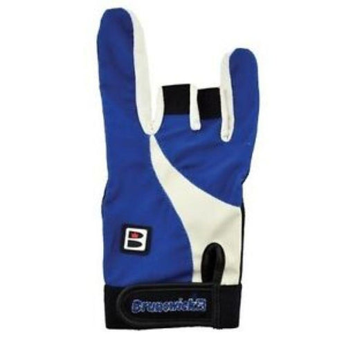 Brunswick Power X Right Hand Bowling Glove - Blue | Comfortable & Durable for Bowling Enthusiasts | Perfect for League Play & Practice Sessions