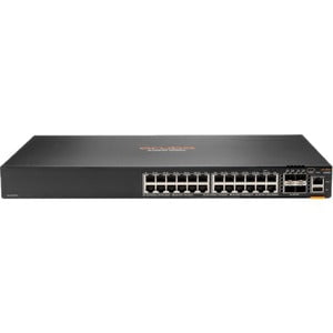 Aruba 6200F 24G 4SFP+ Switch - 24 Port Managed Layer 3 Modular Network Switch with Twisted Pair & Fiber Optic Support | Ideal for Enterprise Data Centers & High-Speed Networking