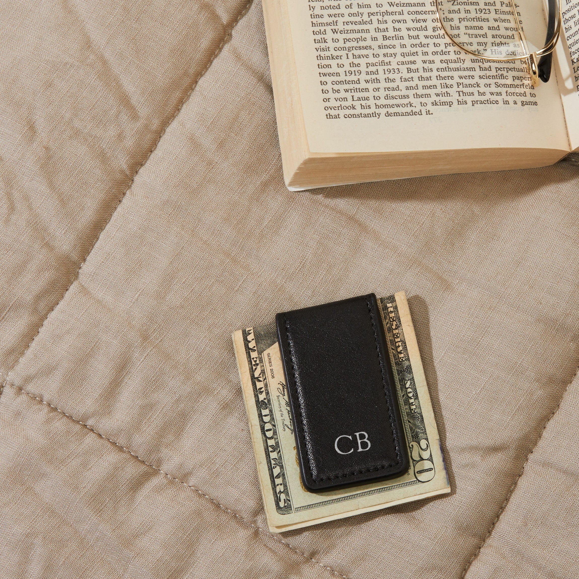 Premium Black Onyx Magnetic Money Clip - Slim RFID Blocking Wallet for Men | Perfect for Travel, Business & Everyday Carry
