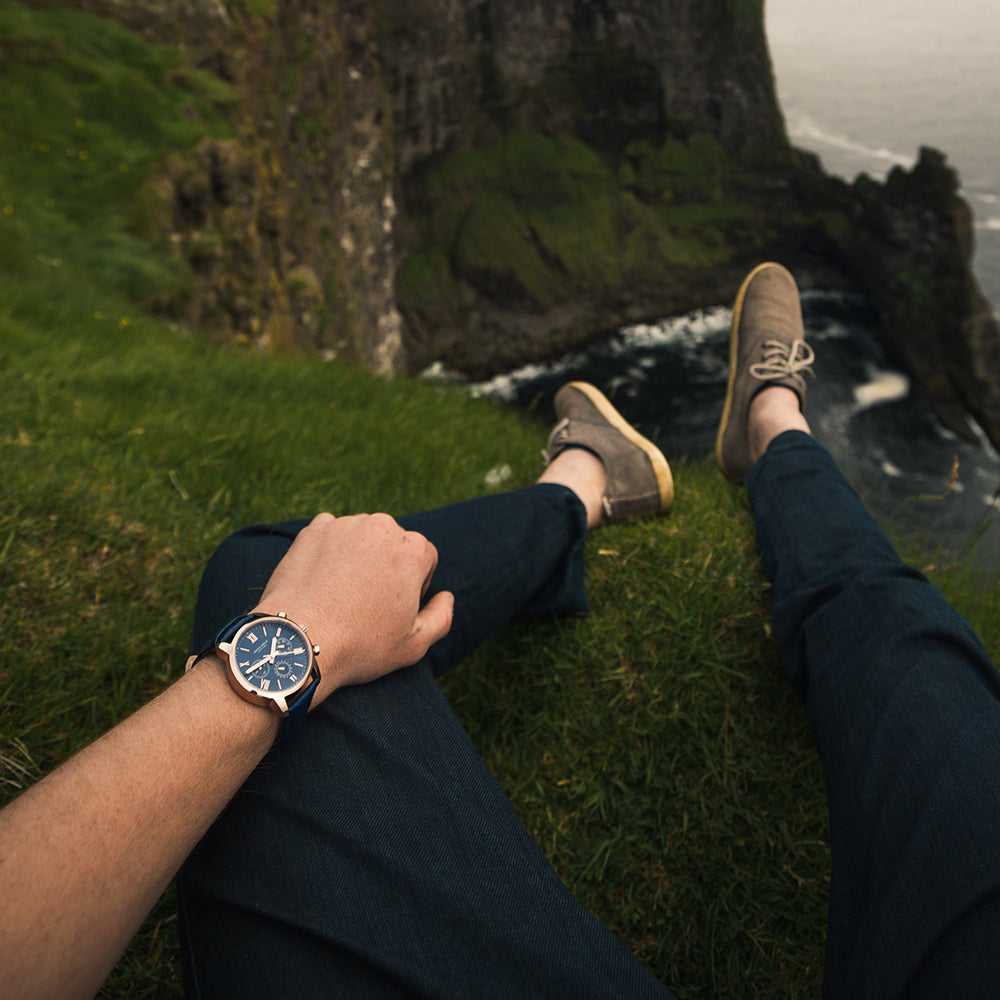 Aries Gold Urban Eternal G 103 RG BU - Stylish Rose Gold Watch for Men & Women - Perfect for Business, Casual & Formal Occasions
