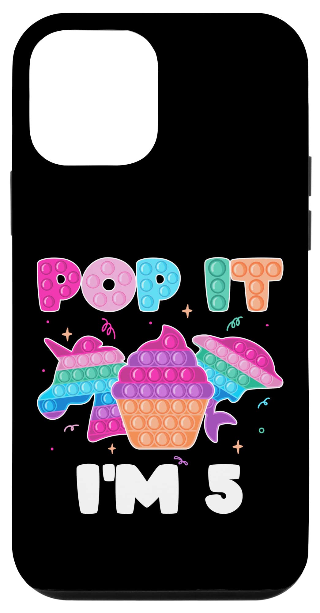 iPhone 12 Mini Unicorn Pop Fidget Case - Perfect for Birthday Gifts & Stress Relief
