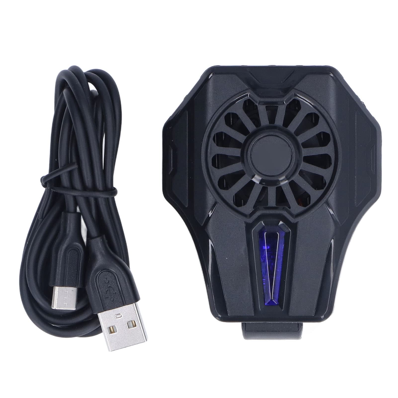 Longzhuo DL01 Universal Phone Cooler - Portable Mobile Phone Radiator for Smartphones & Tablets (65-85mm Width) - Prevent Overheating & Scratches | Perfect for Gaming, Streaming & Heavy Usage
