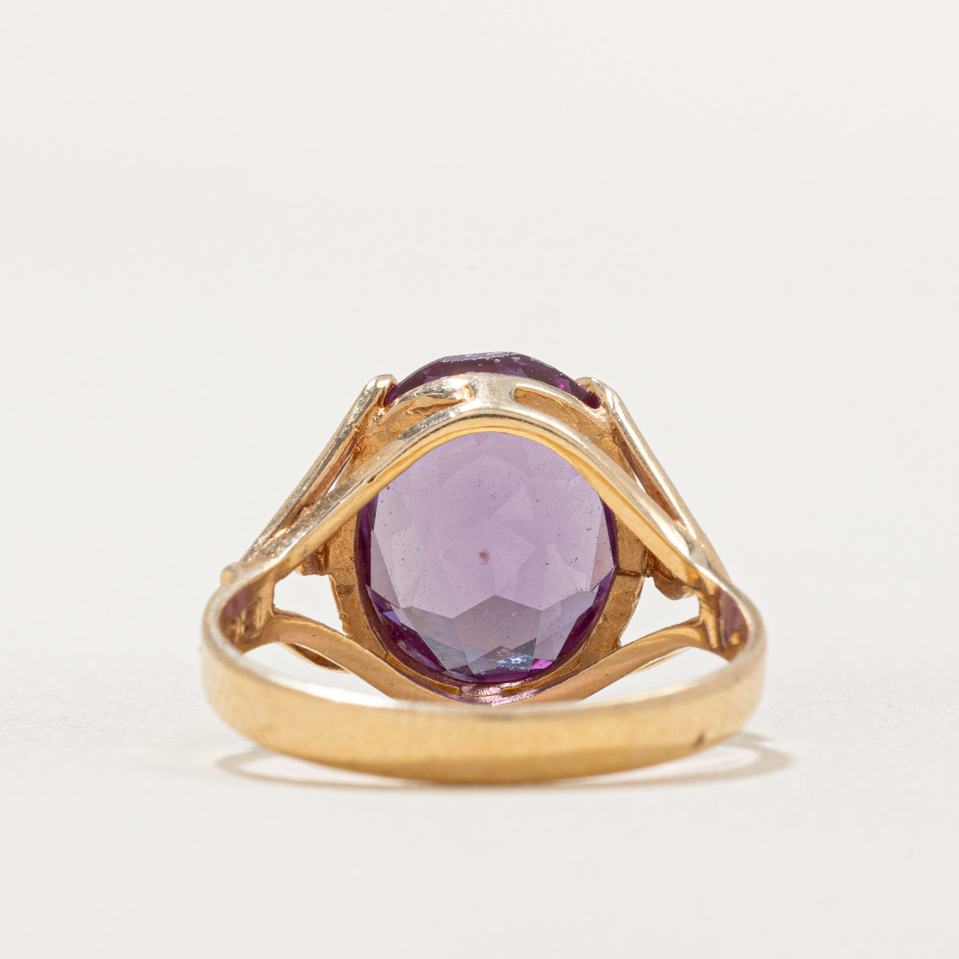 4.50ct Synthetic Color Change Sapphire Cocktail Ring - Size 6 | Elegant Evening Wear & Special Occasion Jewelry for Women