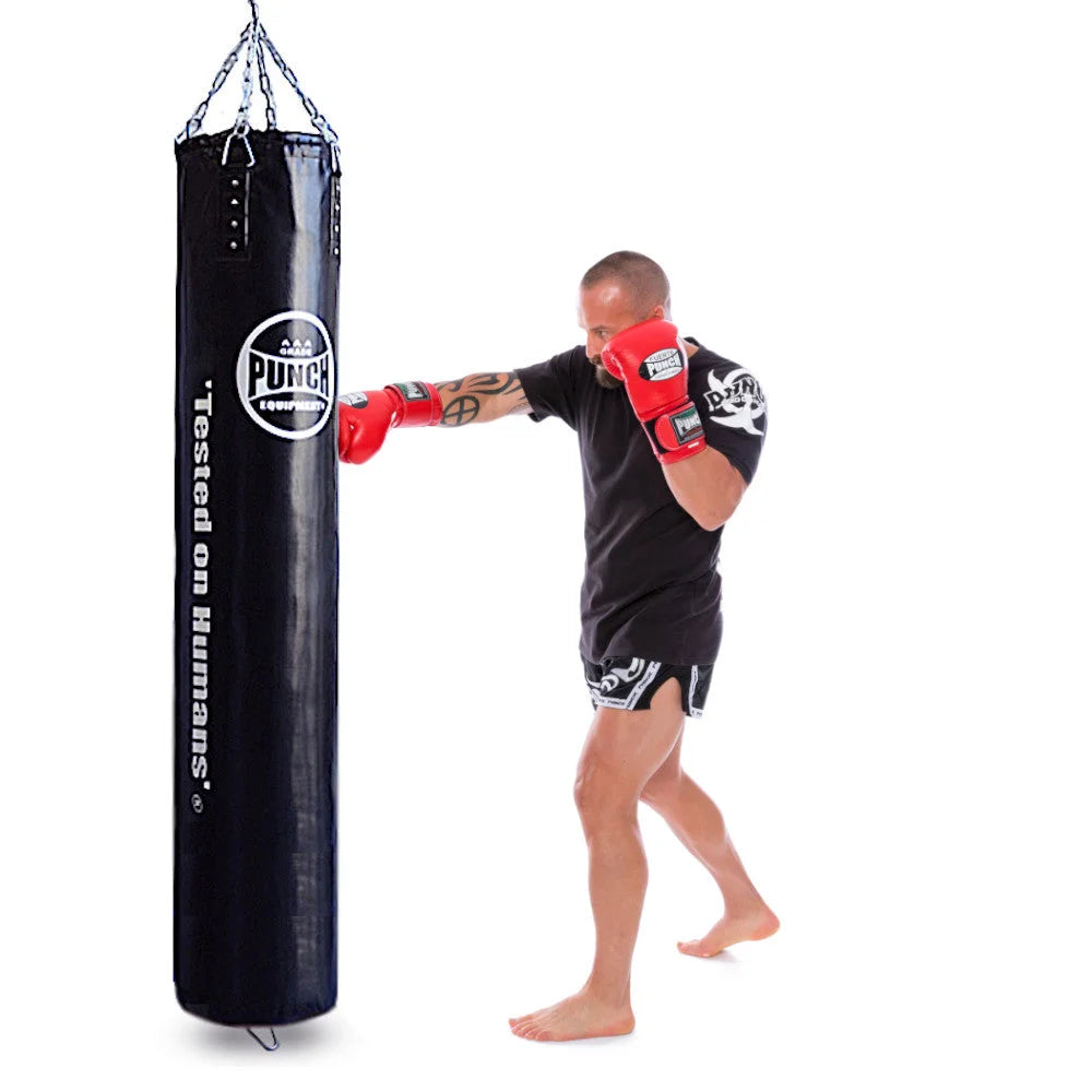 TROPHY GETTERS® 6FT Heavy Duty Boxing Punching Bag for Training & Fitness - Perfect for Home Gym, Boxing Practice, and MMA Workouts
