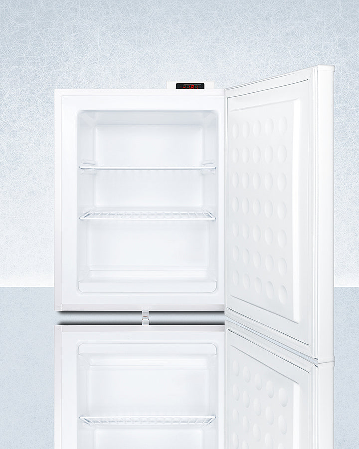 Accucold FS30LGP Compact All Freezer - 30L Energy Efficient Upright Freezer for Home, Office, or Garage - Perfect for Storing Frozen Foods, Ice Cream, and Meal Prep