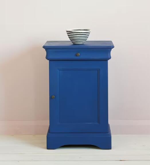 DGAGA Deep Blue Chalk Paint for Furniture - No Sanding Required, Premium Chalk Finish Paint for Wood, Cabinets, Tables & Laminate - DIY Home Decor & Interior House Paint - Perfect for Upcycling Projects & Craft Painting