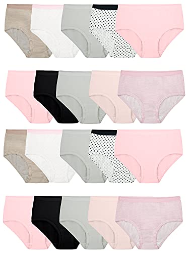 Brief - 20 Pack - Black/Pink/Grey