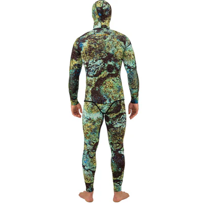 Riffe DIGI TEK Camo Men's 5mm Neoprene Wetsuit (2-Piece Set) - Scuba Diving, Spearfishing & Water Sports Gear