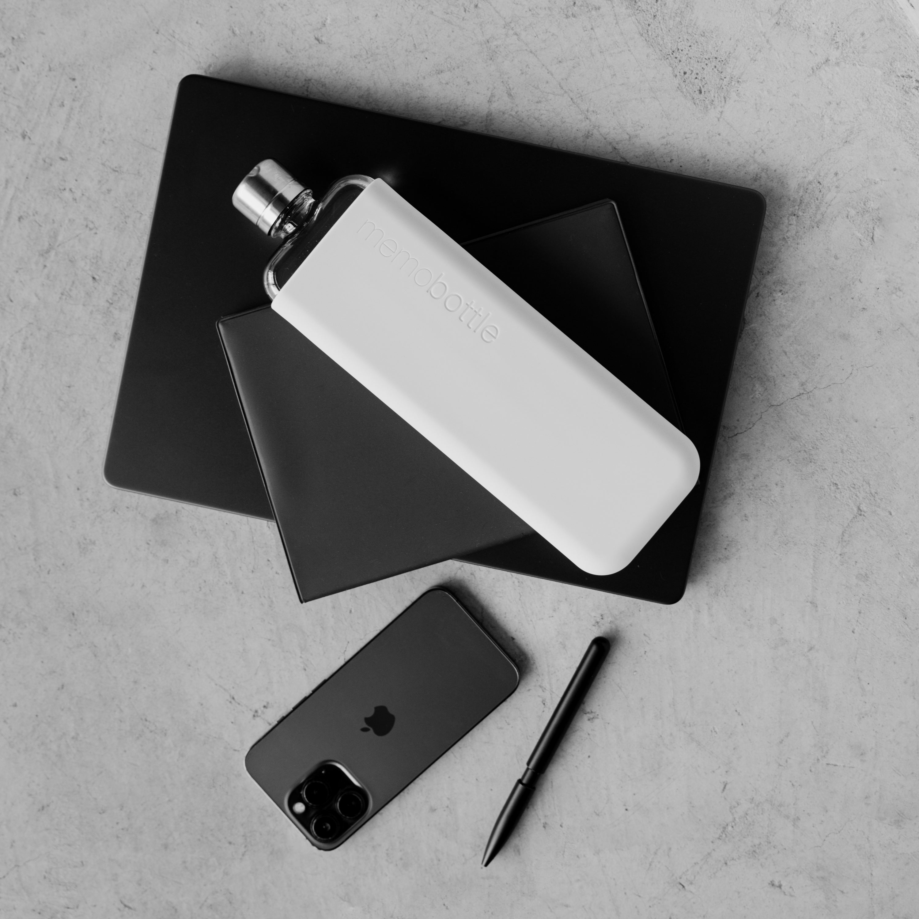 Slim Memobottle Water Bottle - Reusable, Leak-Proof, Eco-Friendly (Bundle) - Perfect for Travel, Gym, Office & Outdoor Activities