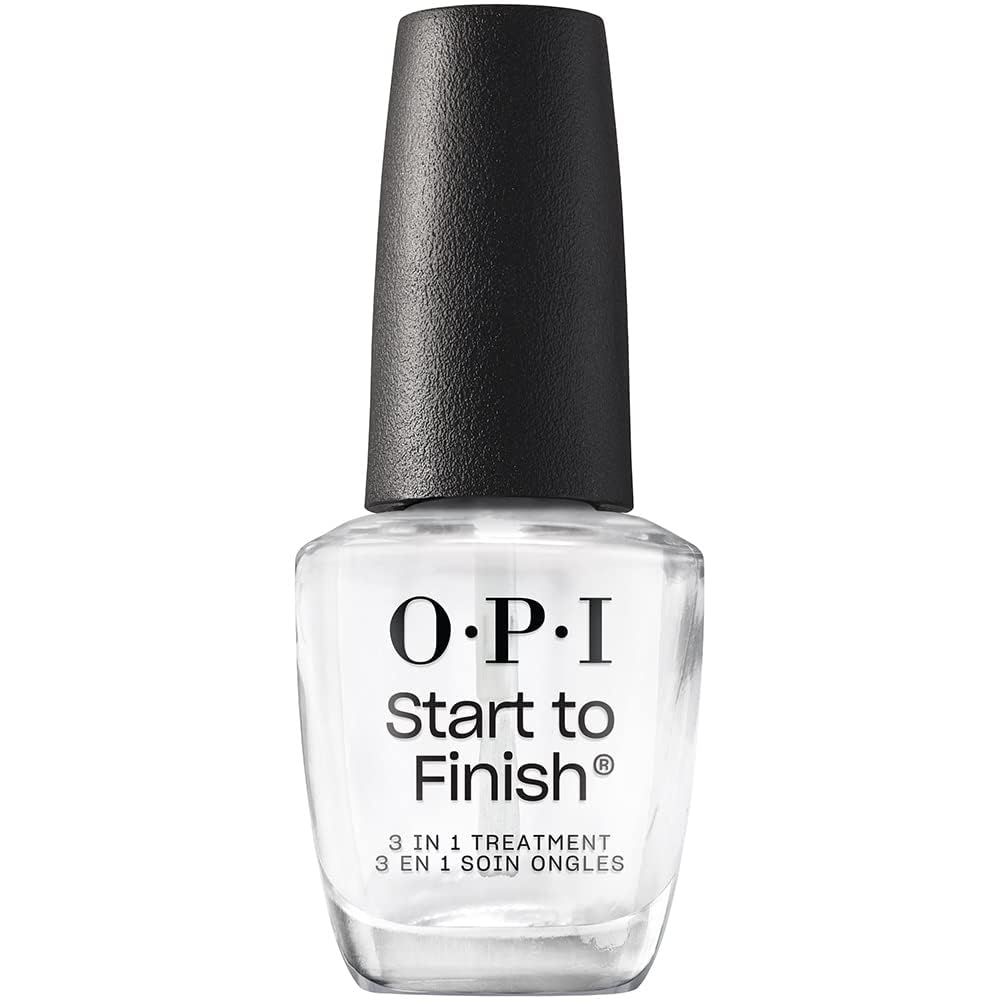 OPI Nail Lacquer Base Coat - Clear Chip Resistant Nail Polish for Protection & Discoloration Prevention | Perfect for Manicures, Pedicures & Salon Use
