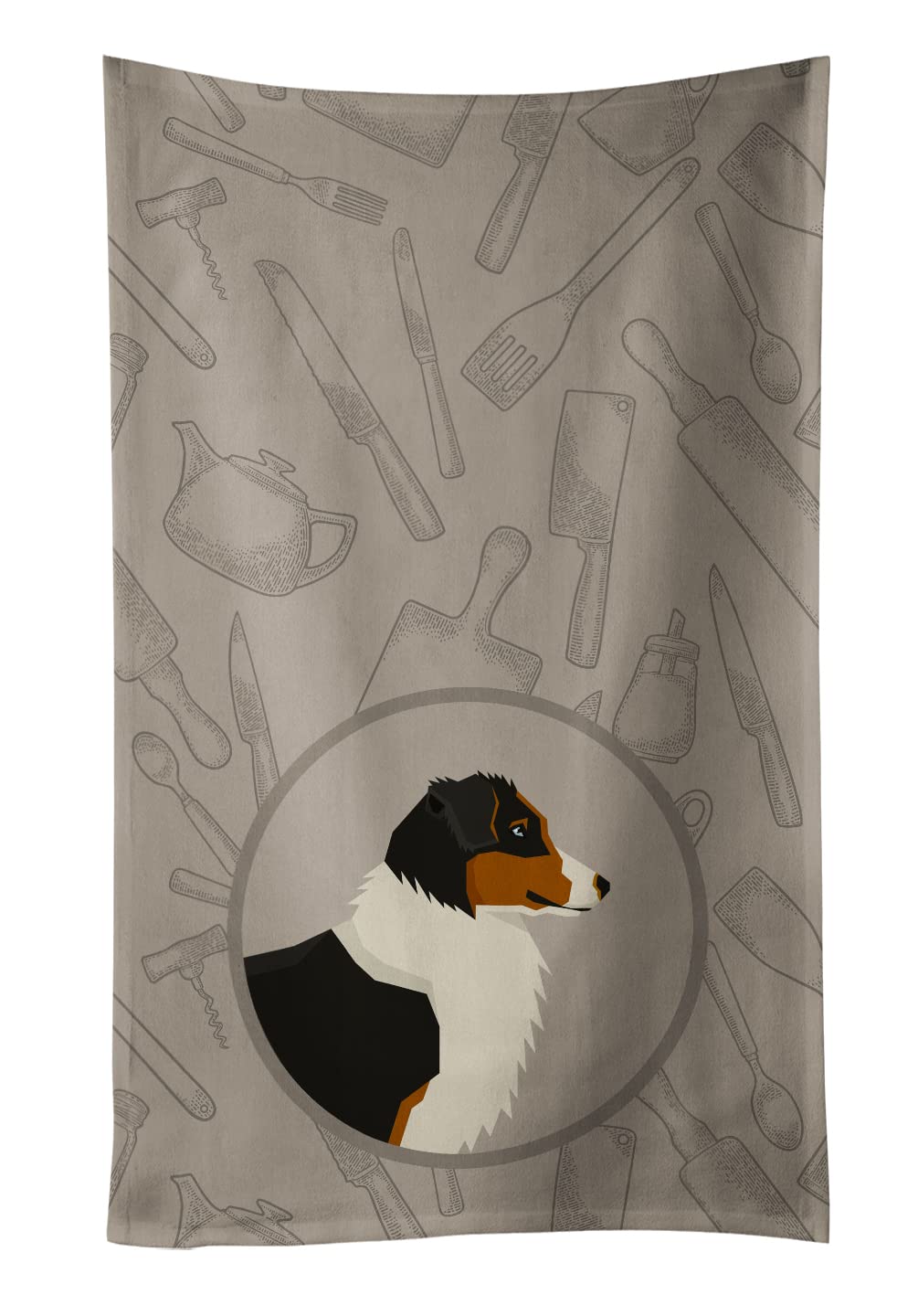 Australian Shepherd Themed Kitchen Towel Set - Soft & Absorbent Dish Cloths, Hand Towels for Kitchen & Bathroom Decor | Perfect for Washing Dishes, Drying Hands & Home Decoration