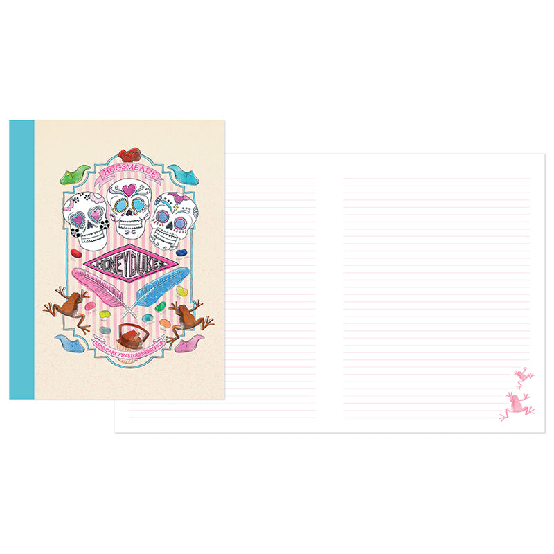 Harry Potter Honeydukes Composition Notebook Set - 2 Pack, Lined Journal for School, Office & Note Taking - Perfect Gift for Fans & Collectors