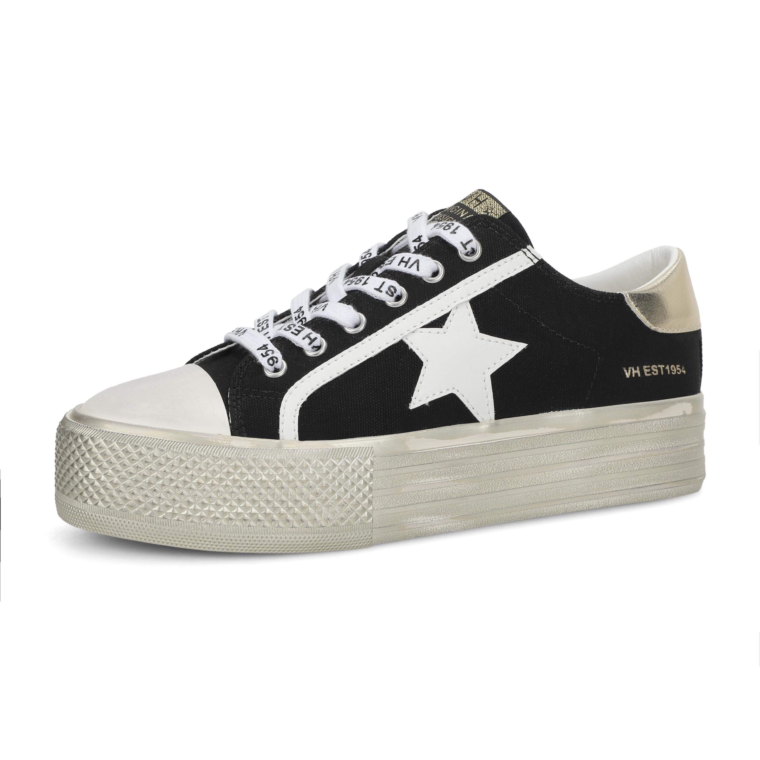 Vintage Havana Women's Amaze Platform Sneakers - Trendy Chunky White Casual Shoes for Women | Perfect for Streetwear, Outfits & Everyday Comfort
