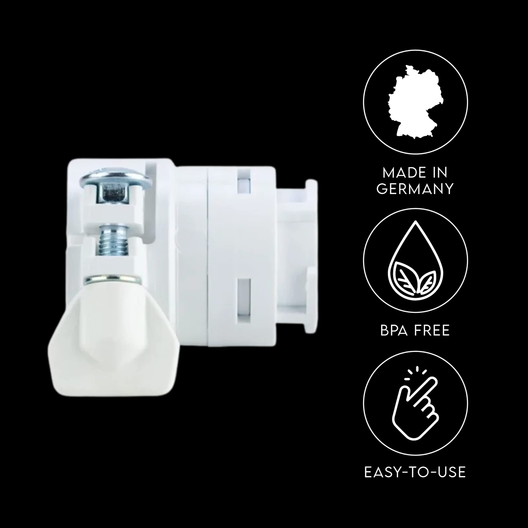 Ankarsrum Verona Magic Mill DLX Mixer Attachment Adapter - Compatible with Family Grain Mill Grain Meat Grinder Flaker Shredder - Perfect for Home Baking, Flour Grinding & Food Processing