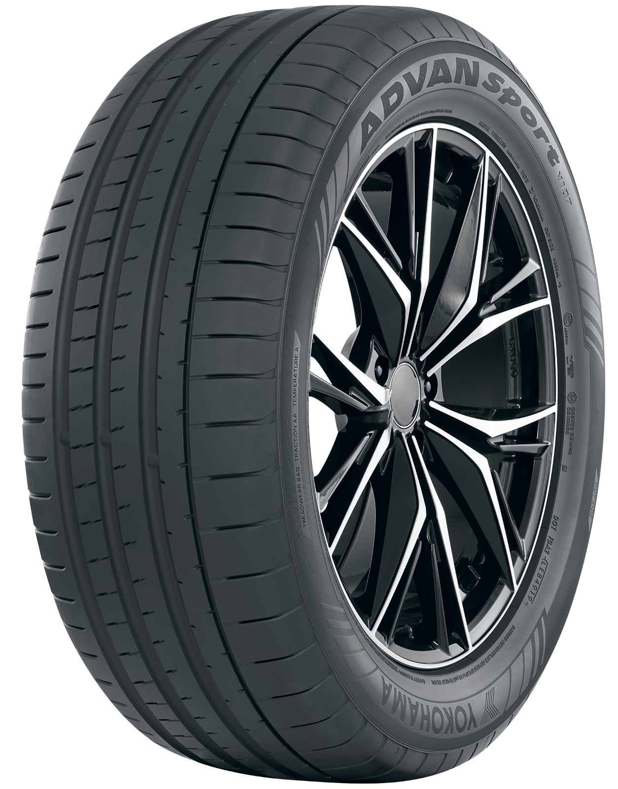Advan Sport V107 295/35ZR20 101Y High Performance Tires - Ultra Grip for Sports Cars & Luxury Vehicles - Perfect for Racing, Track Days & Highway Driving