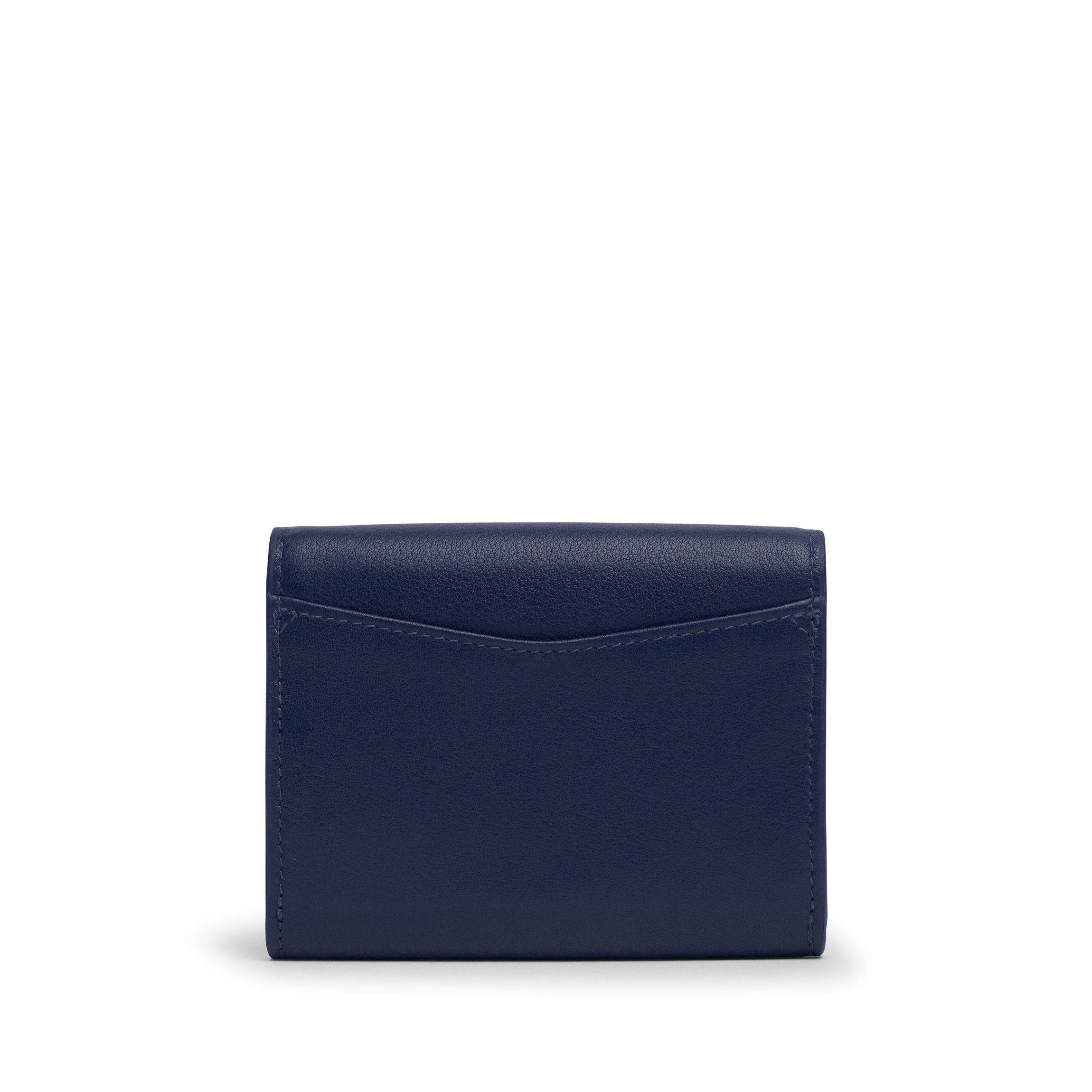 Haven Compact Wallet for Men & Women - Slim RFID Blocking Minimalist Wallet - Navy Blue - Perfect for Travel, Everyday Use & Gift Giving