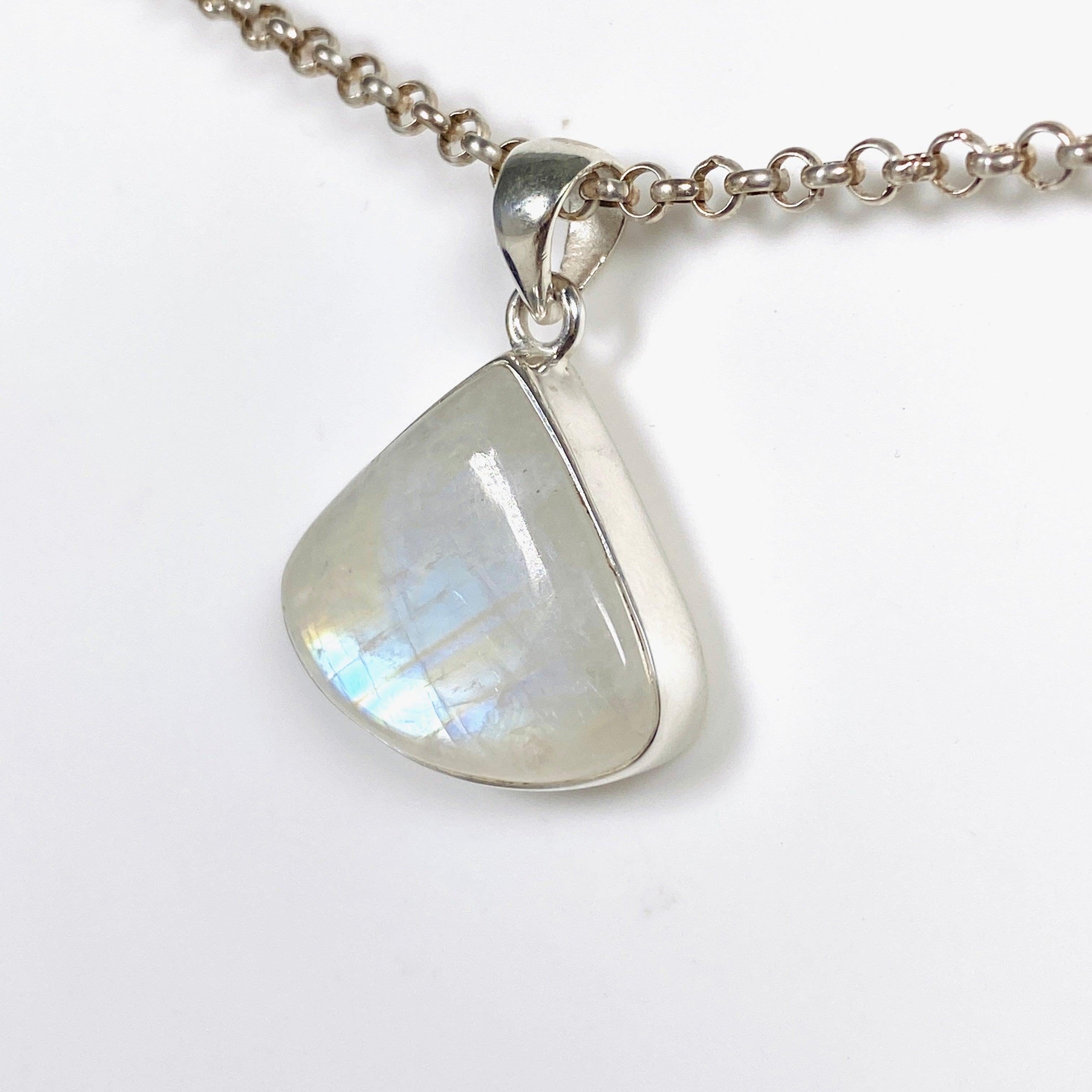 Moonstone Teardrop Pendant Necklace KPGJ4025 - Elegant Jewelry for Women, Perfect for Wedding, Party & Everyday Wear