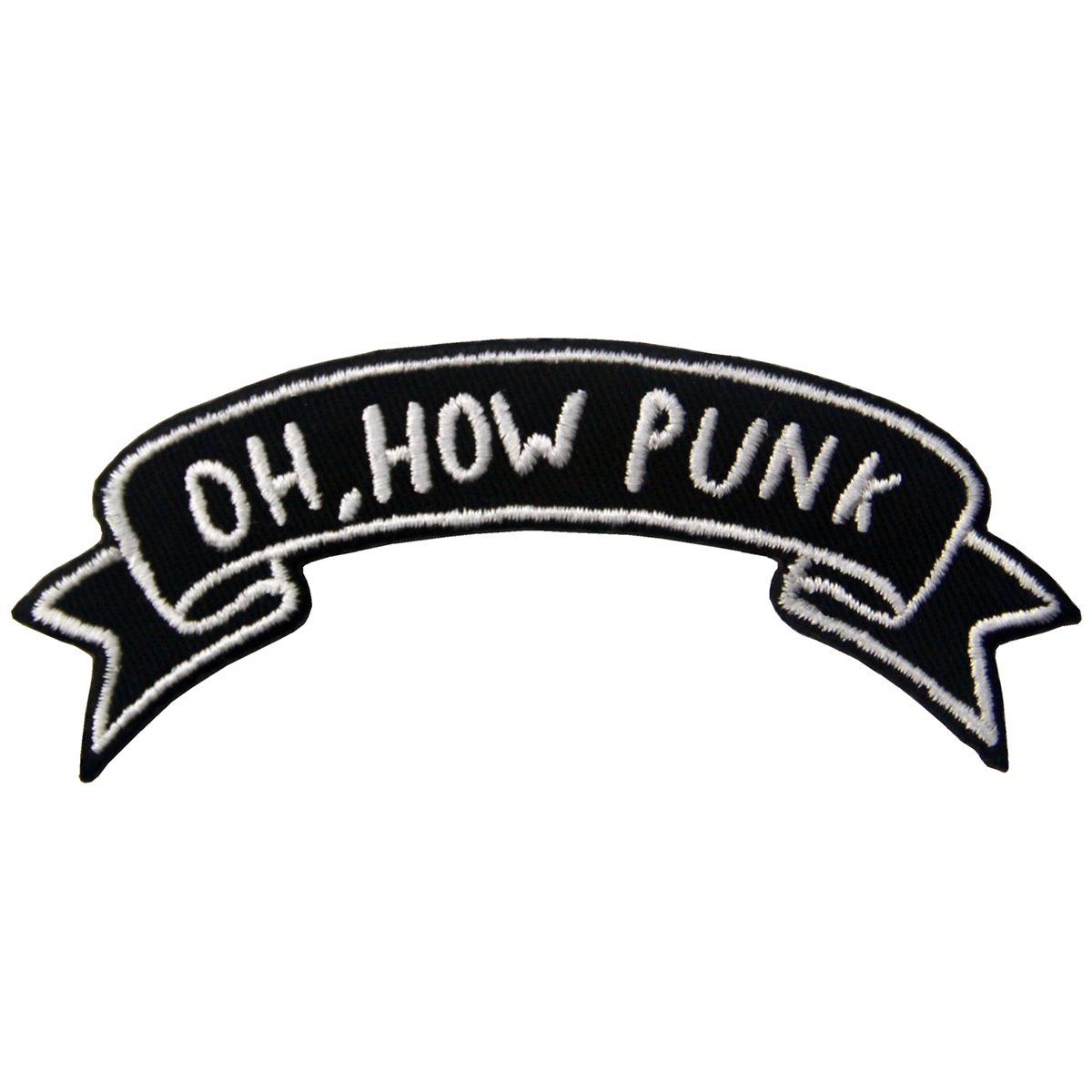 Punk Style Embroidered Iron On & Sew On Patch for Jackets, Bags & DIY Crafts - Punk Rock Fashion Accessory