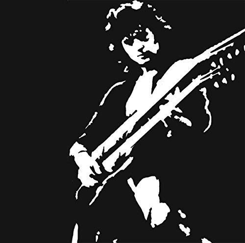 Jimmy Page Led Zeppelin Stencil - Reusable Wall Art Template for DIY Home Decor (17x23cm) | Perfect for Painting on Walls, Fabric, Furniture & More - Rock Music Fan Gift & Bedroom Decoration Idea