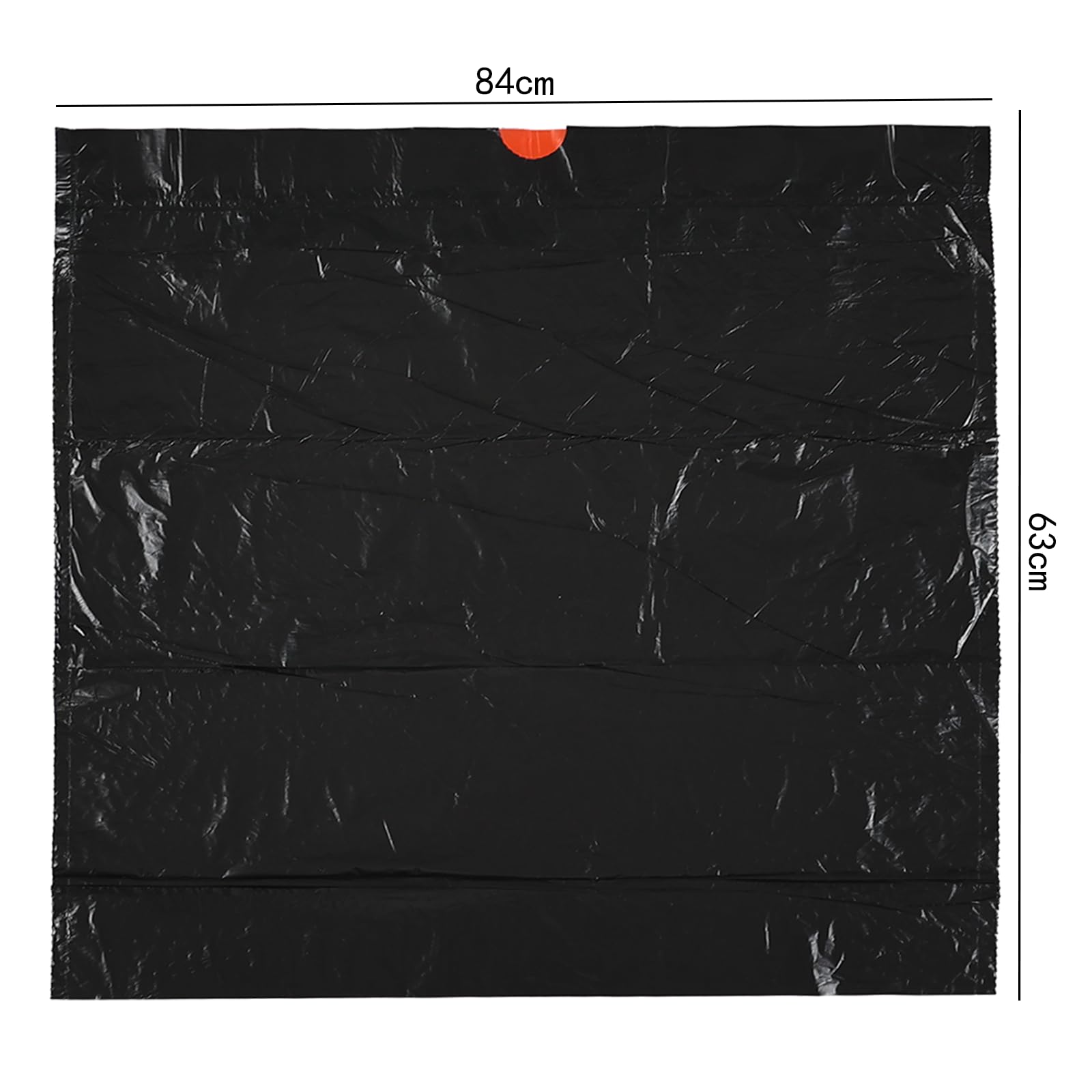 13 Gallon Drawstring Trash Bags - 102 Count Heavy Duty Kitchen Garbage Bags, Black | Perfect for Home, Office, and Outdoor Waste Disposal