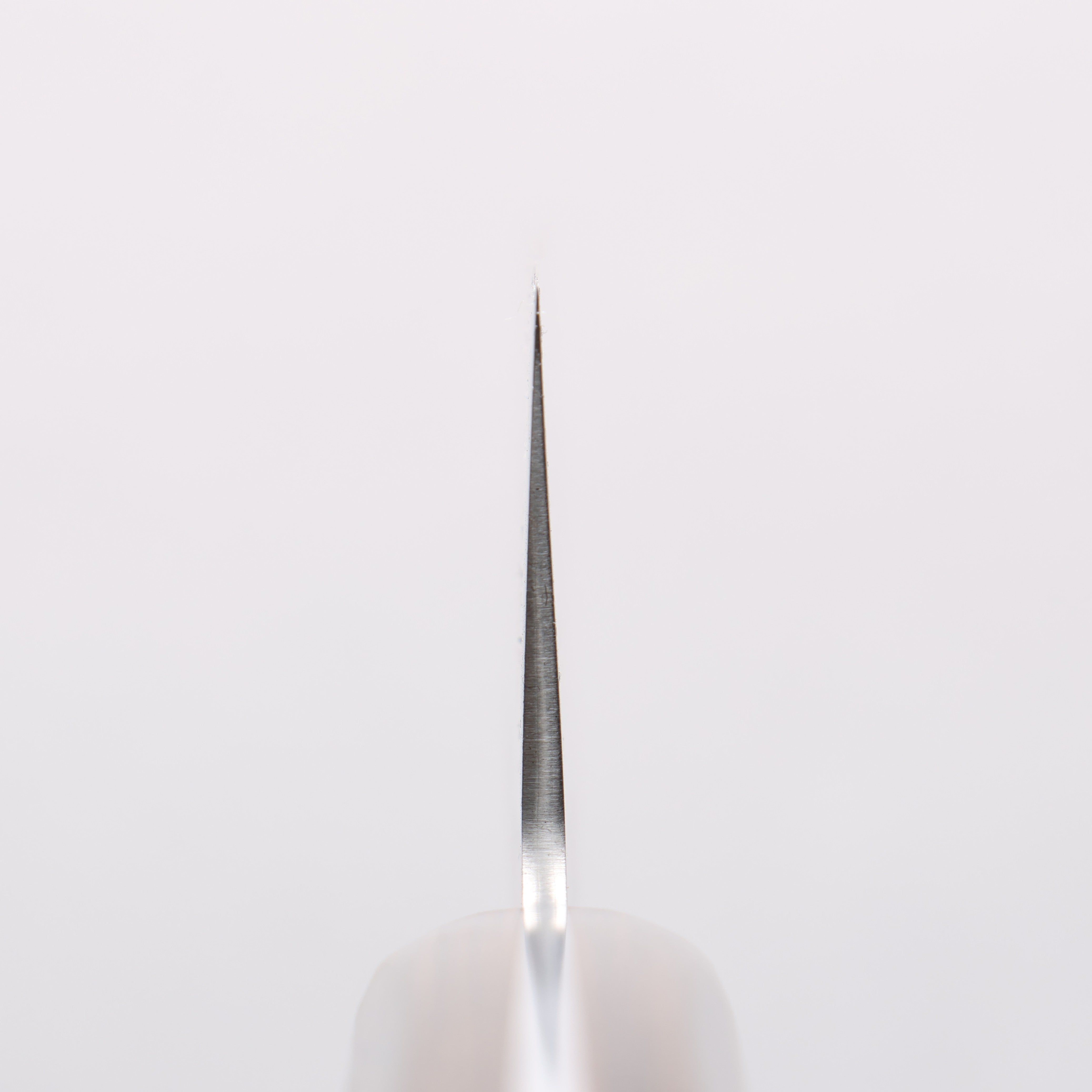 Premium Seisuke Silver Steel No.3 Nashiji Santoku Knife 180mm - Japanese Chef Knife with Brown Pakkawood Handle - Perfect for Slicing, Dicing & Chopping Vegetables, Meat & Fish