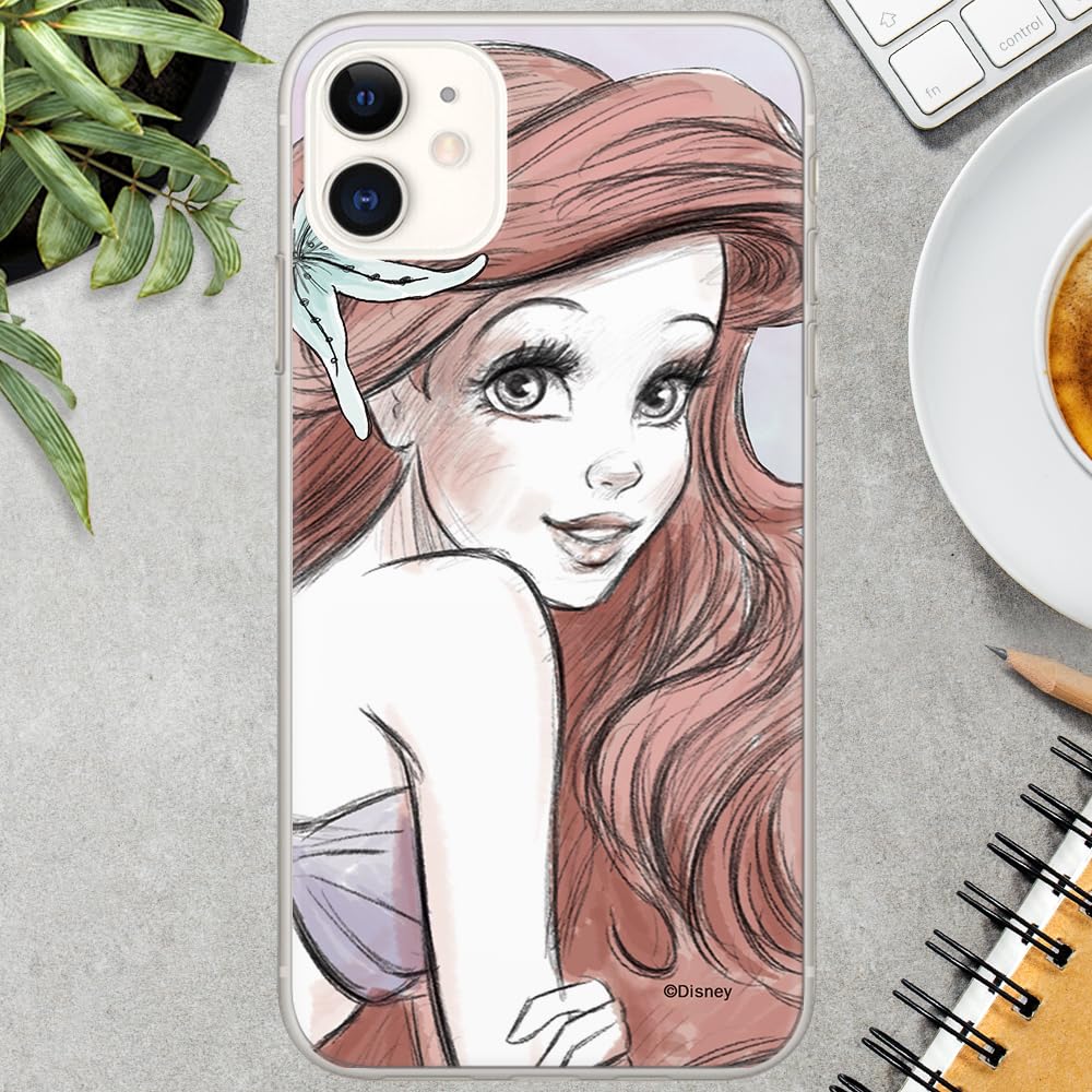 Original Disney Ariel 005 iPhone 11 Plastic Phone Case Cover - Colorful Protective Case for iPhone 11 - Perfect for Disney Fans, Kids, and Everyday Use
