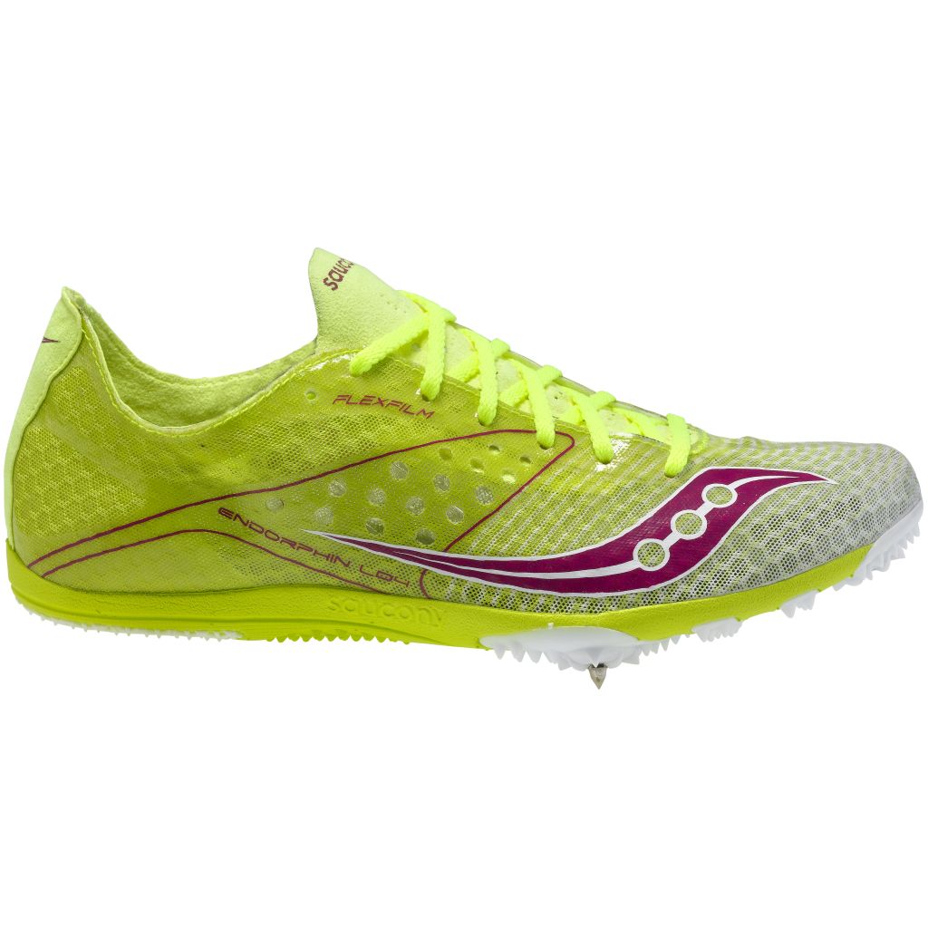 Women's Endorphin LD4 Running Shoes - Lightweight & Cushioned for Comfort (Yellow/White/Pink) | Perfect for Jogging, Gym Workouts & Daily Wear