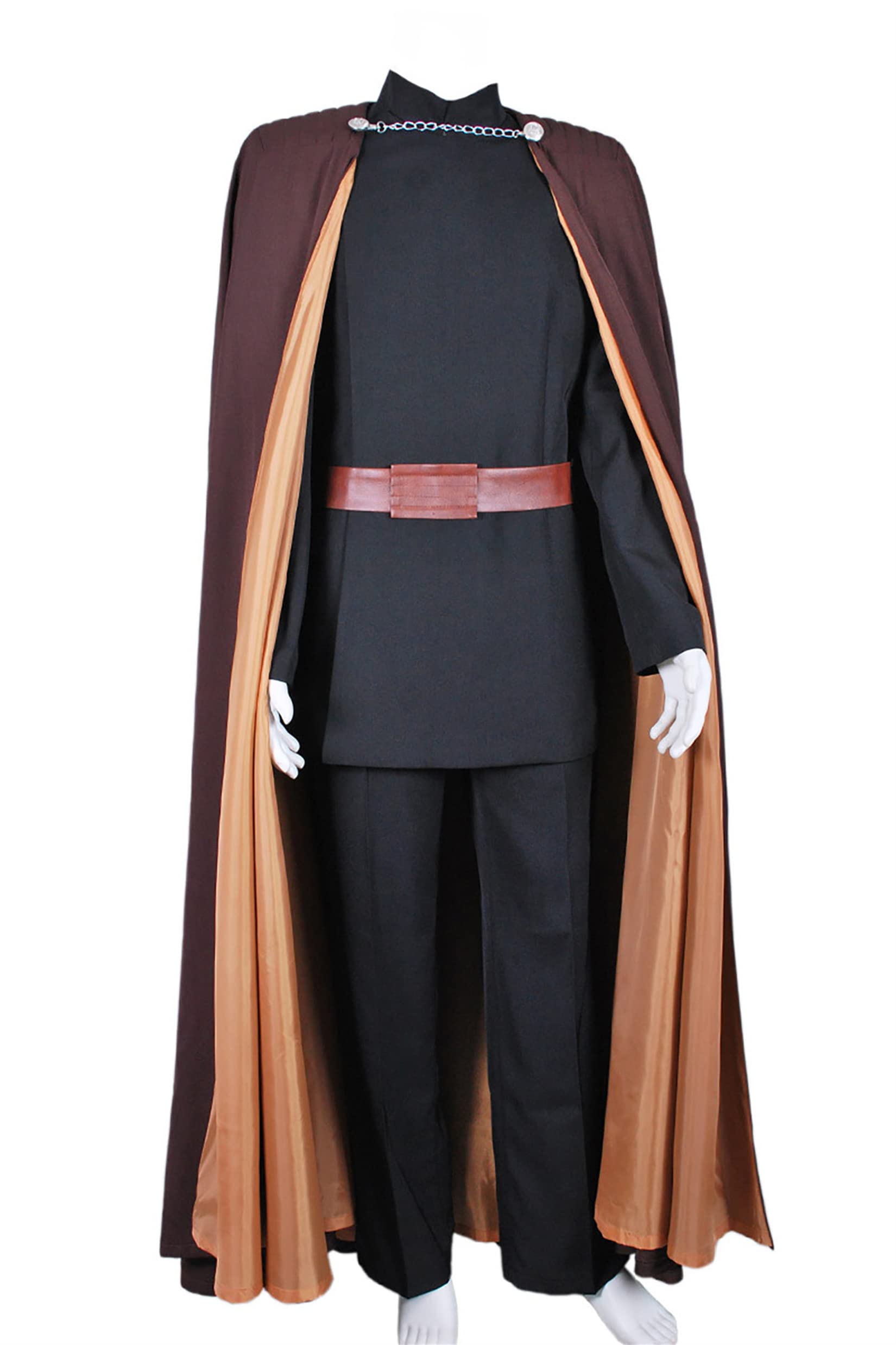 MCOS Count Dooku Costume for Men - Premium Star Wars Halloween Cosplay Outfit with Robe & Tunic | Perfect for Halloween Parties, Comic Con, and Cosplay Events