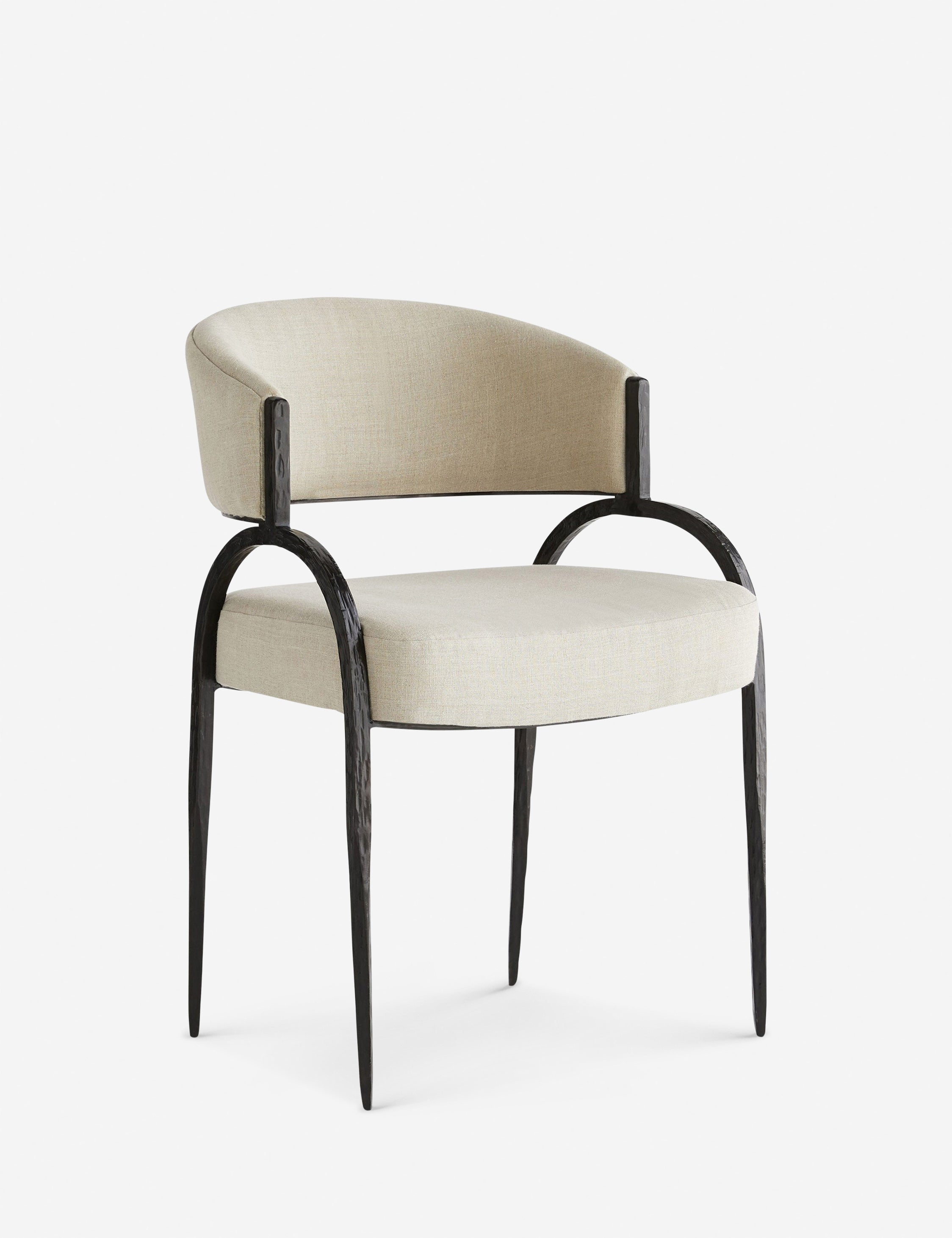 Bahati Accent Chair by Arteriors - Modern Upholstered Lounge Chair for Living Room, Bedroom & Office - Perfect for Reading Nook, Conversation Area or Home Decor