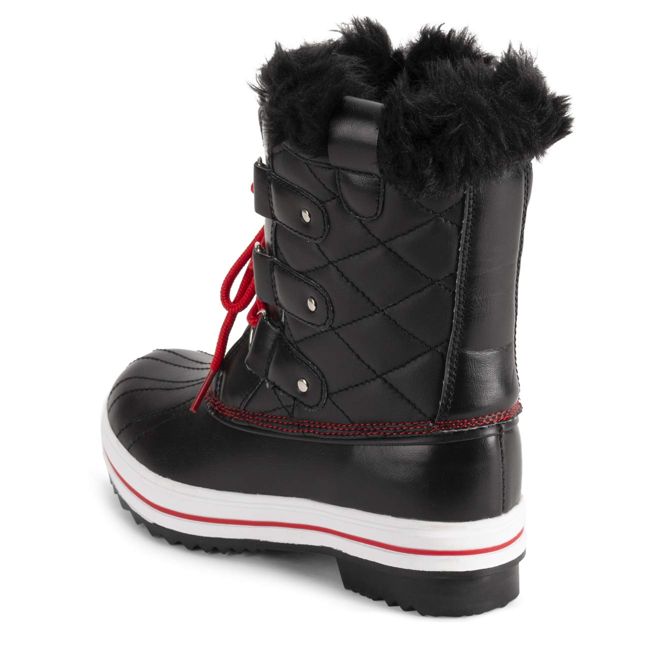 Polar Products Women's Quilted Snow Boots - Waterproof Winter Boots for Rain & Snow - Warm & Comfortable for Outdoor Activities, Hiking & Cold Weather