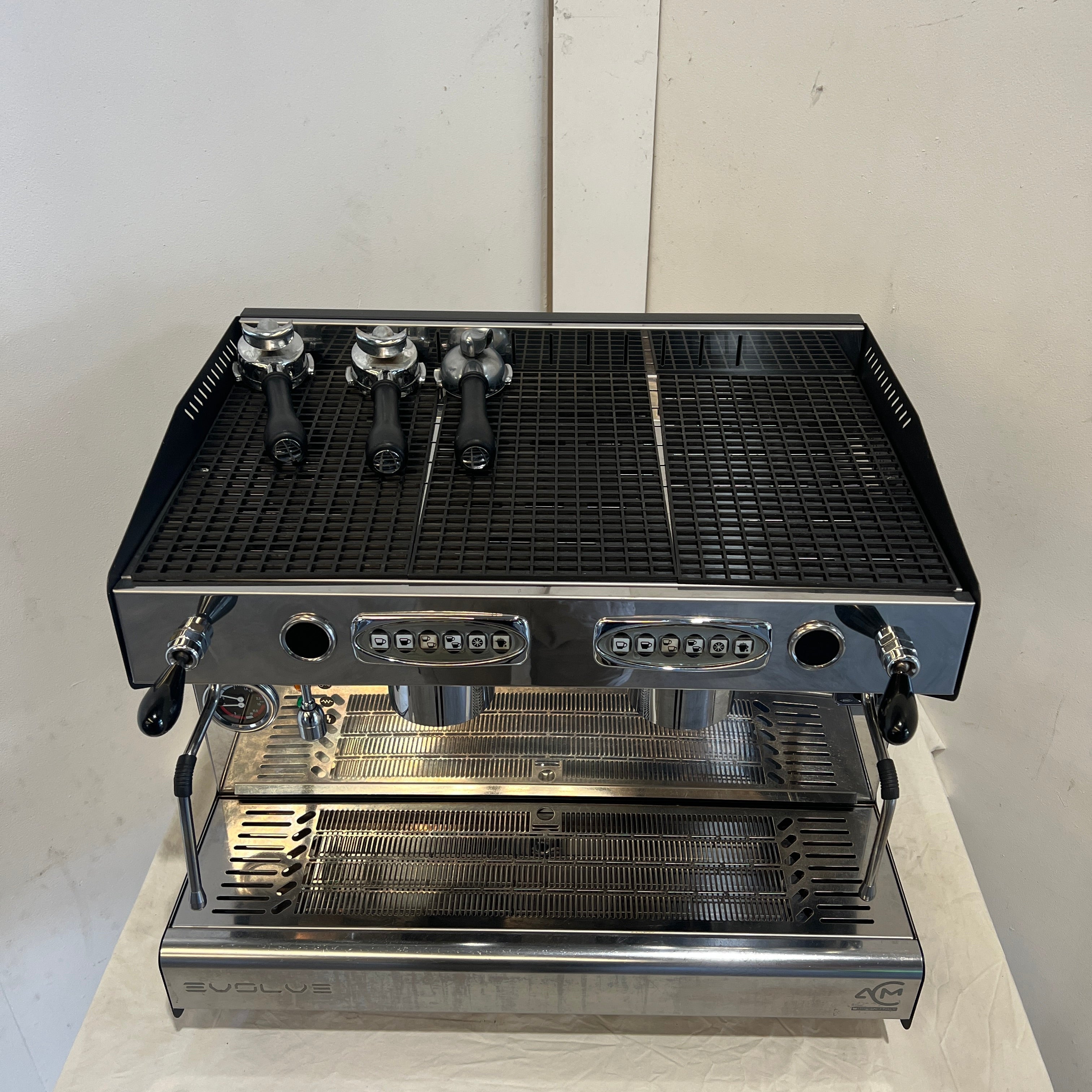 ACM Evolve 2 Group Compact Commercial Espresso Machine for Coffee Shops & Restaurants - Professional Barista-Grade Coffee Maker for Small Businesses & Home Use