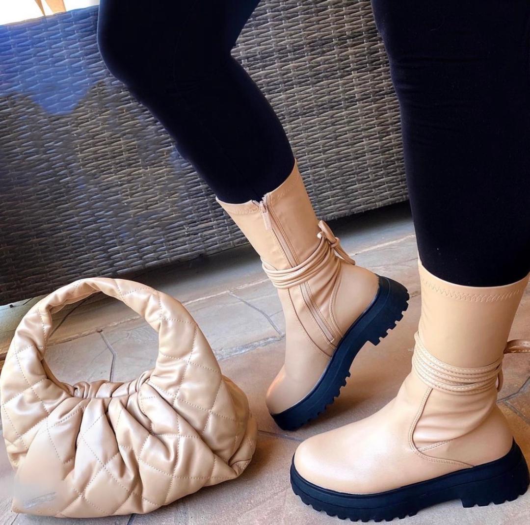 Ambrosia Cozy Winter Booties for Women - Soft Fleece Lined Slip-On Indoor/Outdoor House Shoes - Perfect for Home, Office, and Casual Wear