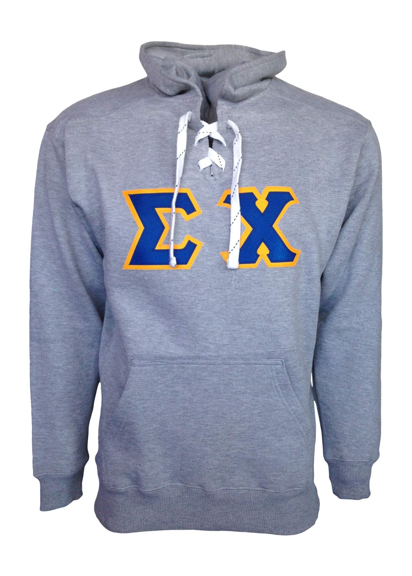 Sigma Chi Fraternity Hooded Sweatshirt - Greek Letter College Sweater with Front Pocket | Perfect for Campus Life, Game Days & Brotherhood Events