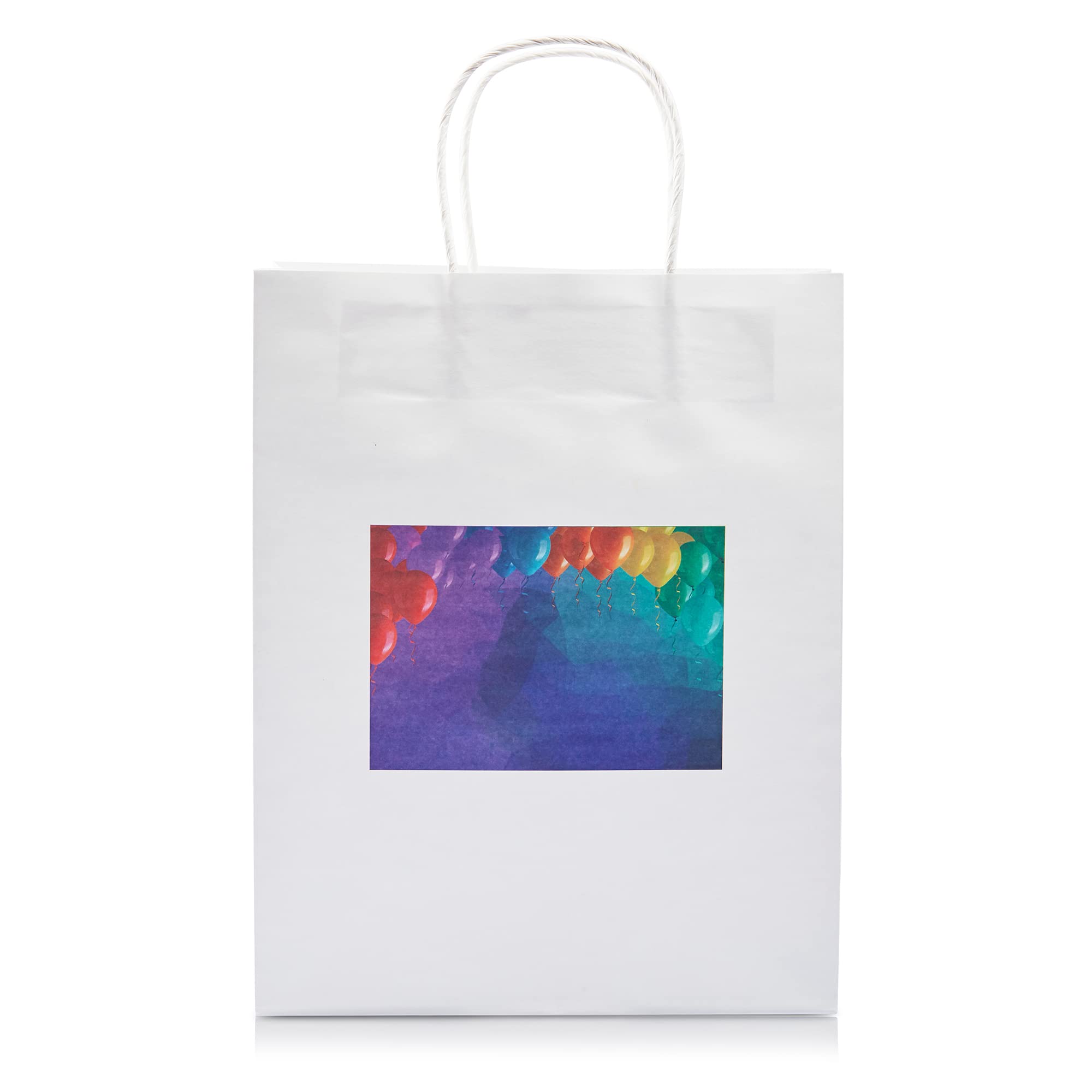 Eco-Friendly Biodegradable Paper Gift Bags - Durable & Stylish Small Gift Wrapping Bags with Cute Designs - Pack of 9 - Perfect for Birthday Parties, Wedding Favors, Baby Showers & Corporate Gifts