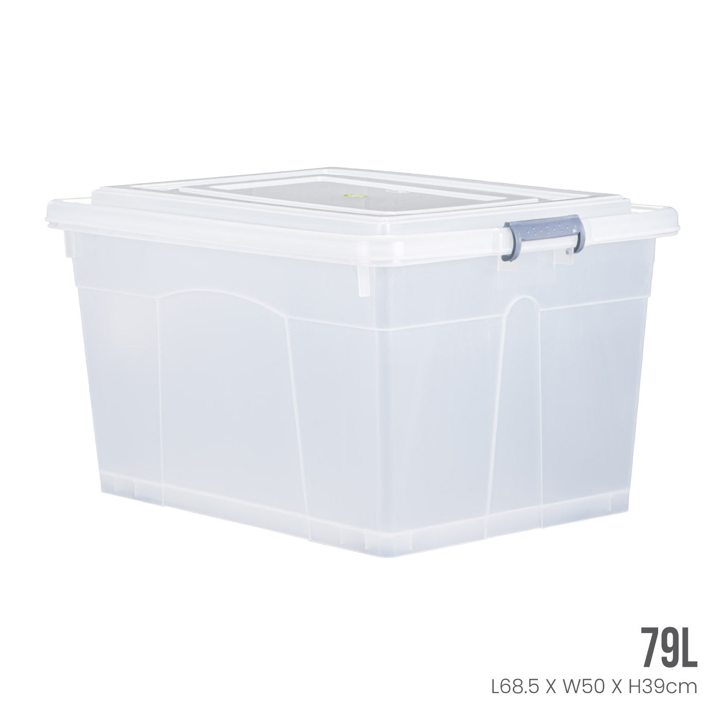 Jiepin Large Storage Box with Wheels - XL Size (9509) - Perfect for Home Organization, Garage Storage, and Moving Supplies