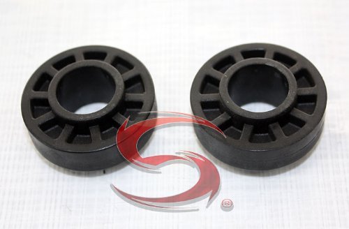 Replacement Rear Rollers (2-Pack) #32310 - Compatible with Various Wheelchairs & Mobility Scooters - Perfect for Smooth Movement at Home or Outdoors