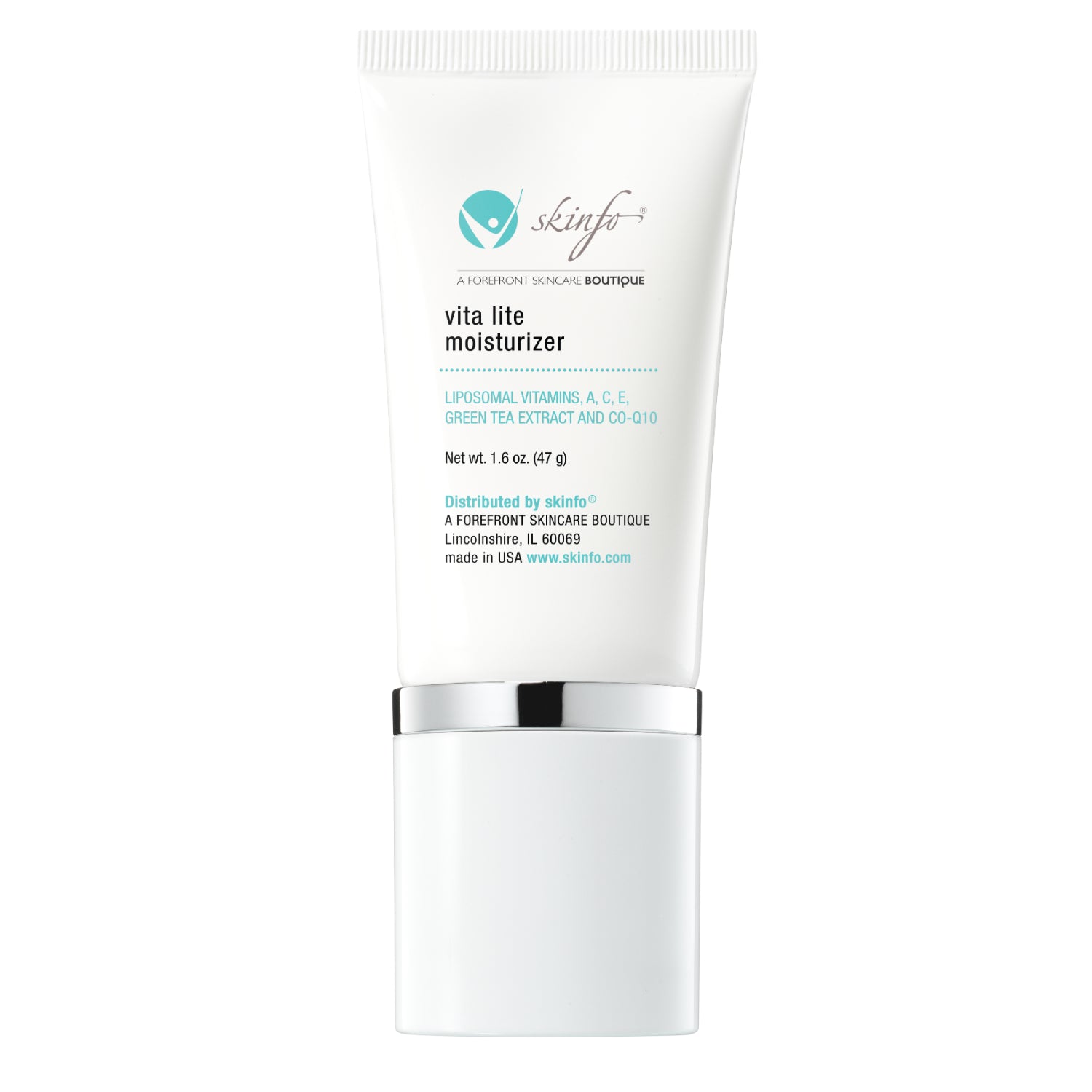 Skinfo Vita Lite Moisturizer - Hydrating Face Cream with Vitamin E & Hyaluronic Acid | Lightweight Daily Moisturizer for Dry, Sensitive Skin | Perfect for Day & Night Skincare Routine