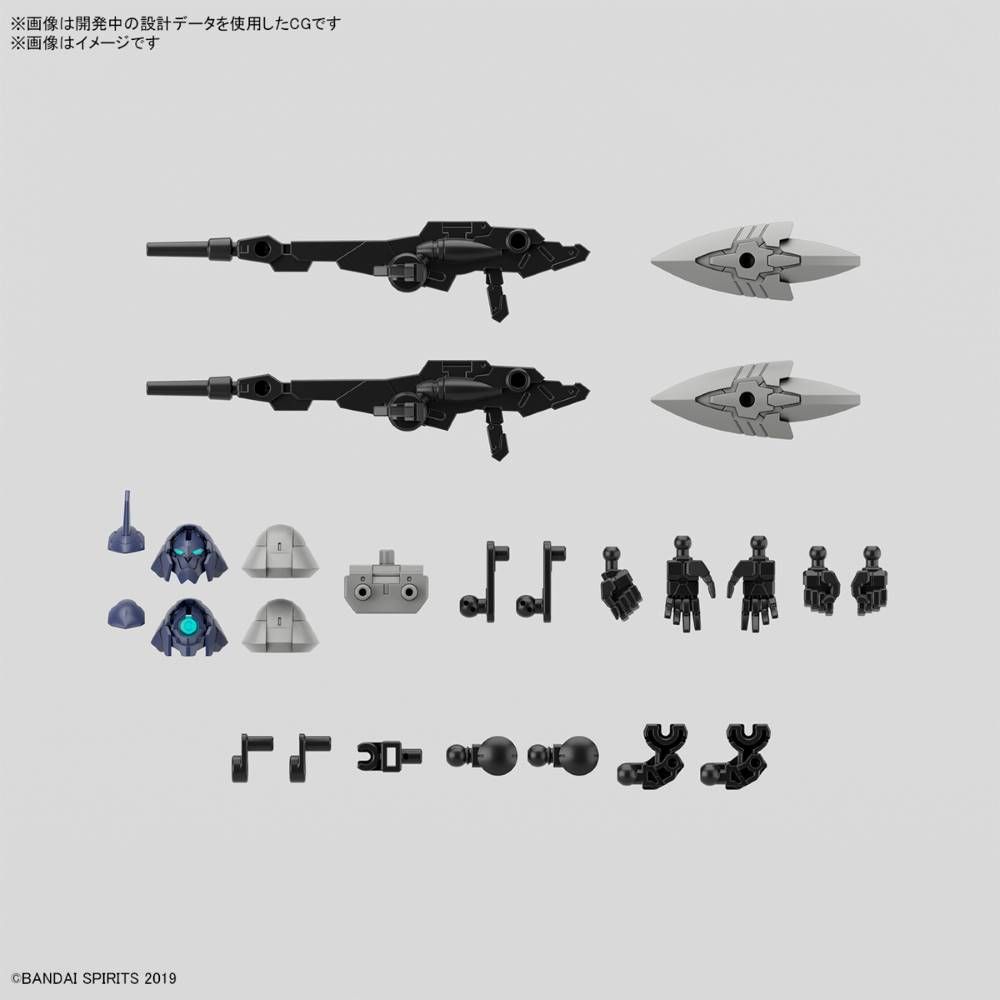 Bandai 30 Minutes Missions 30MM #64 1/144 Scale bEXM-21 Verdenova Navy Model Kit - Perfect for Collectors & Sci-Fi Builders