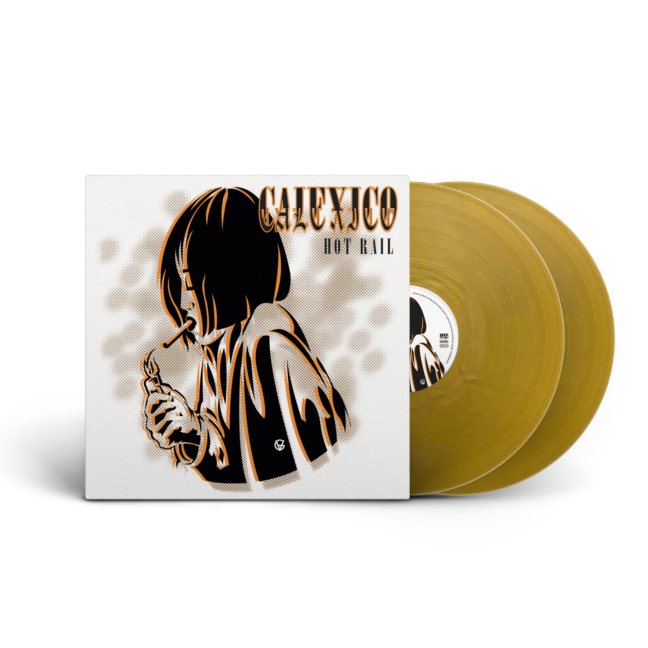 Hot Rail Limited Edition Gold 2LP Vinyl Record - Perfect for Music Collectors & Vinyl Enthusiasts