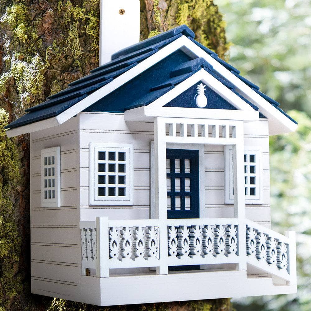 Welcome Home Bird Cottage - Cozy Wooden Birdhouse for Garden & Outdoor Decor | Perfect for Backyard, Patio, and Nature Lovers
