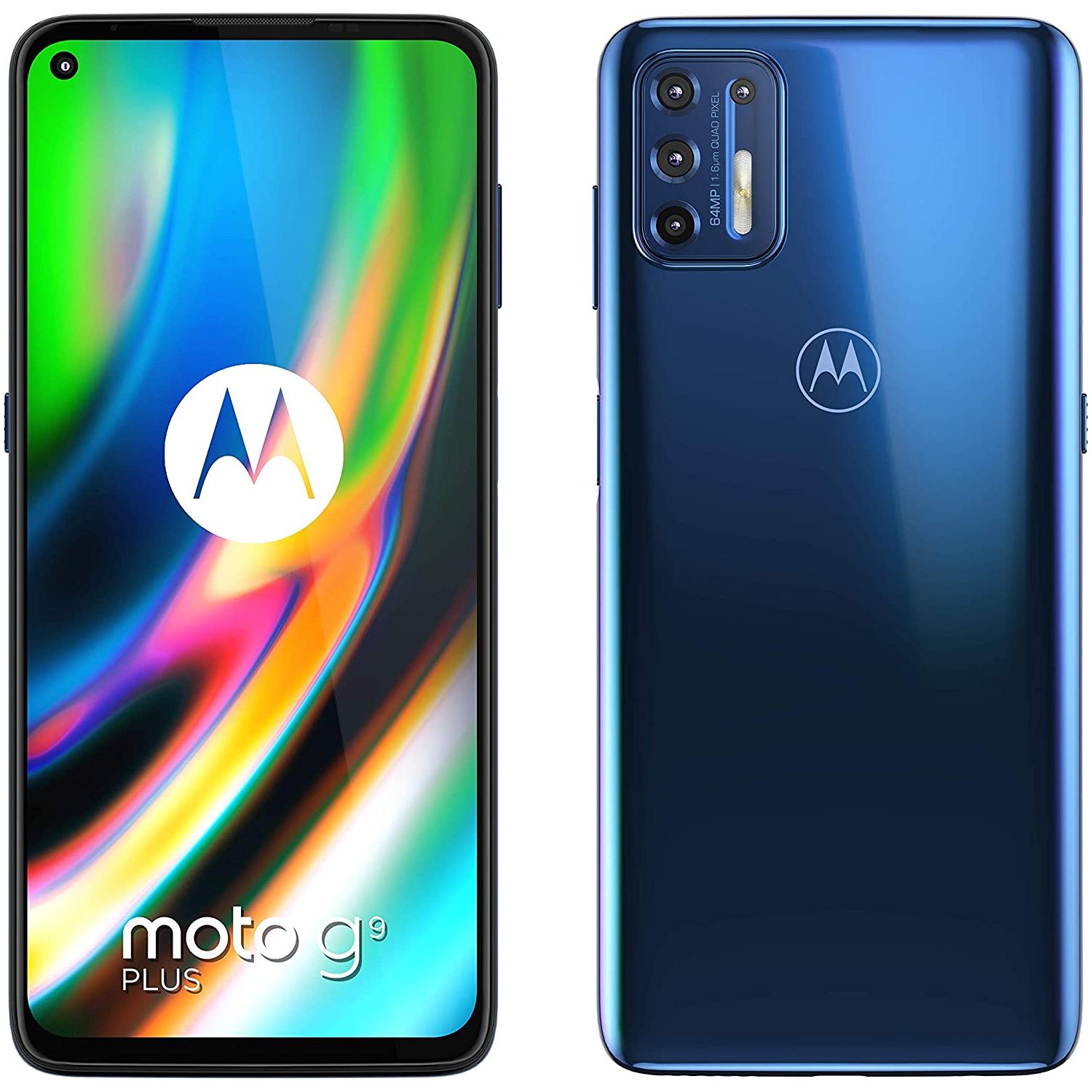Motorola Moto G9 Plus XT2087 Unlocked Smartphone - 128GB Storage, 6.8