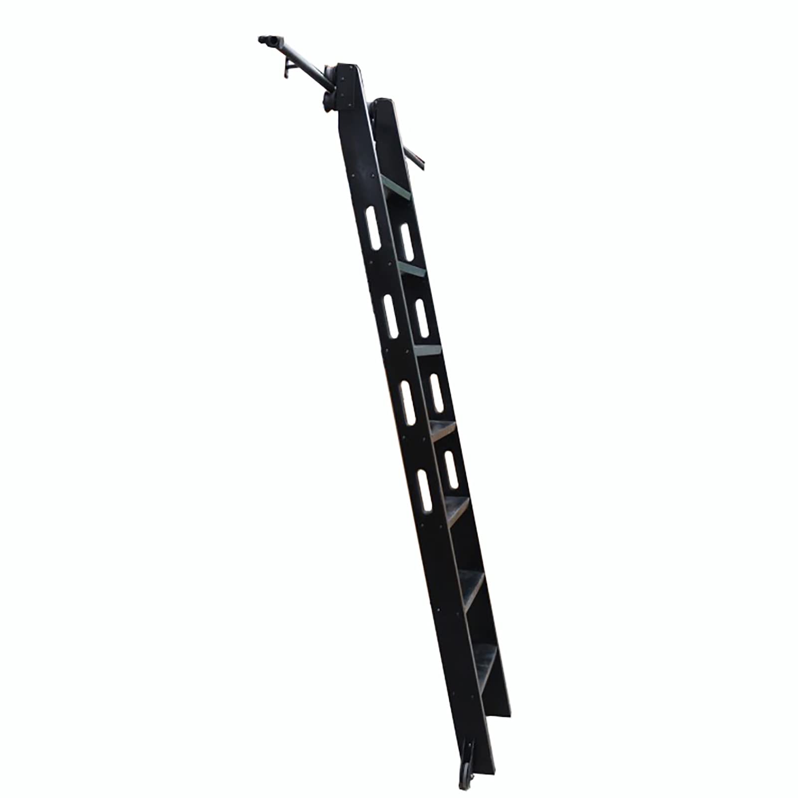 Heavy Duty Sliding Rail Hardware Kit for Rolling Library Ladder | Sliding Ladder Rail Kit | Warehouse Rolling Ladder Hardware Set – Perfect for Home Libraries, Warehouses & Storage Shelves