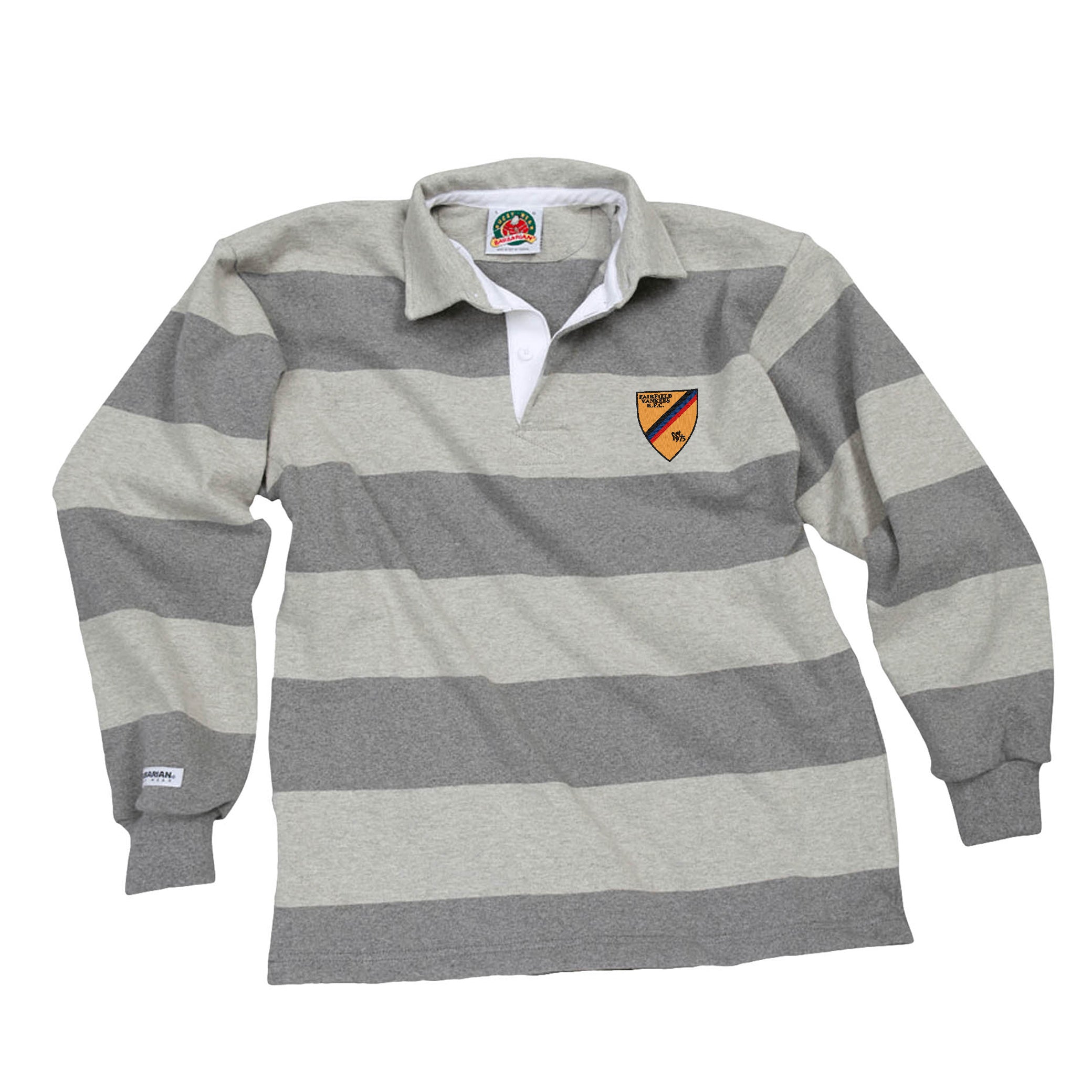 Fairfield Yankees RFC 4 Inch Stripe Rugby Jersey - Breathable Performance Shirt for Rugby Training & Match Play