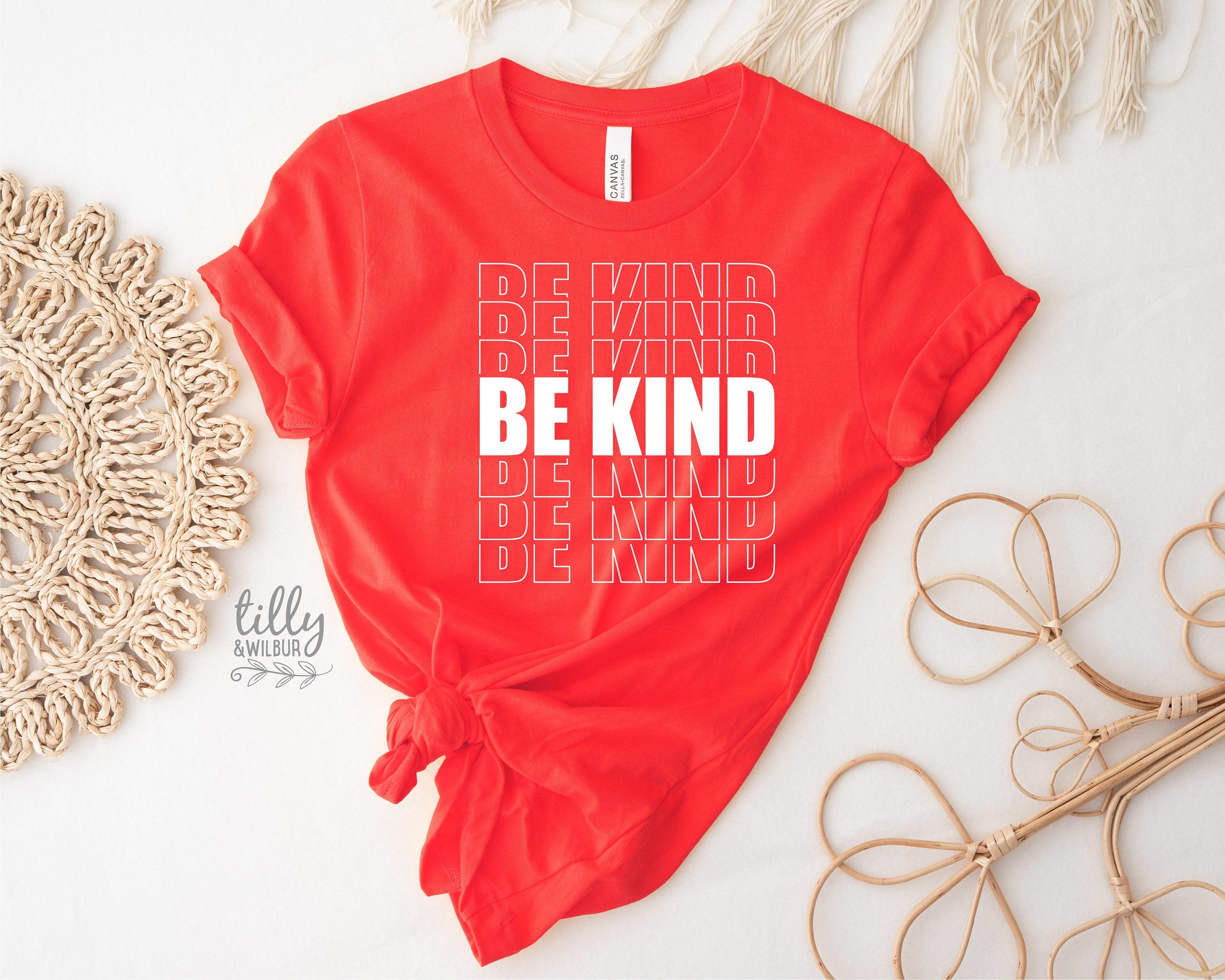 Be Kind Women's T-Shirt - Soft Cotton Casual Tee for Everyday Wear - Perfect for Work, Gym & Outings