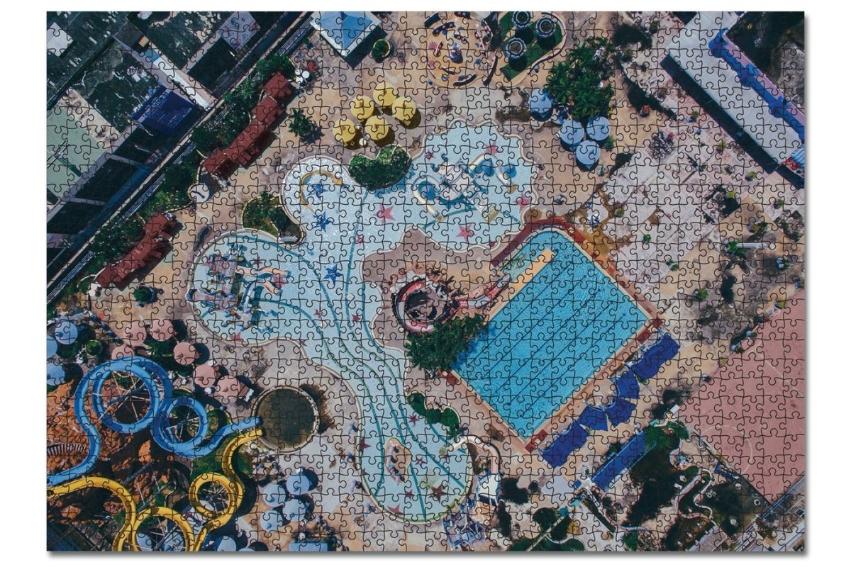 Waterpark 1000 Piece Jigsaw Puzzle for Adults - Fun Family Activity, Stress Relief & Home Decor